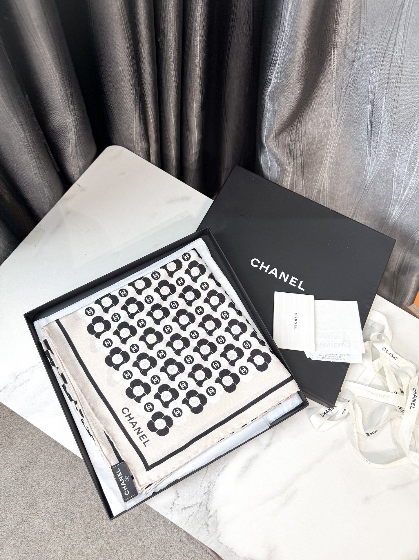 Khăn Lụa Chanel New