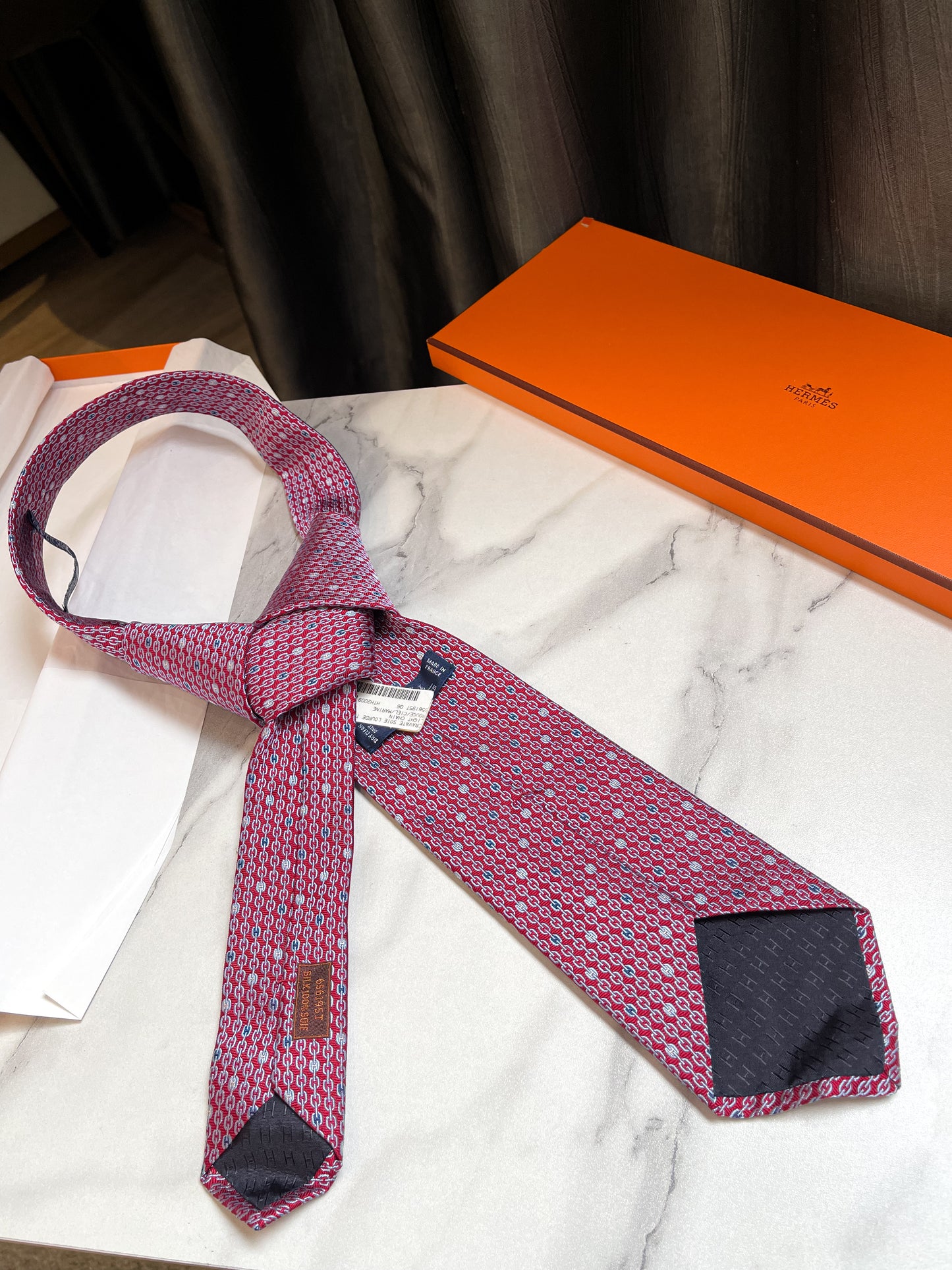 Cà Vạt Hermes New