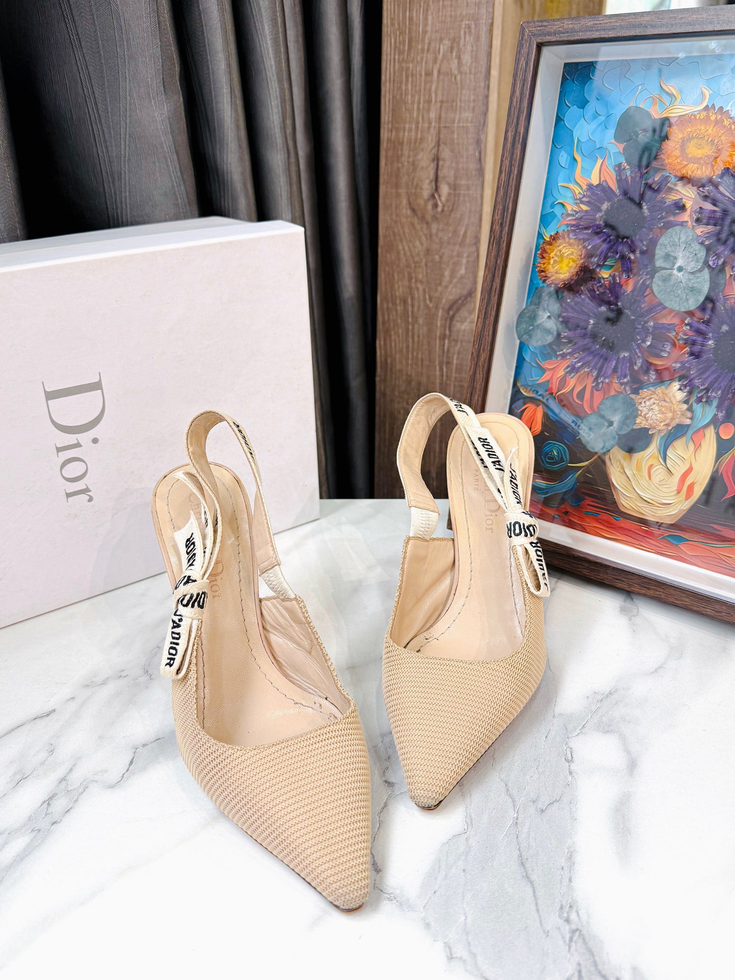 Slingback Dior Nude Size 35