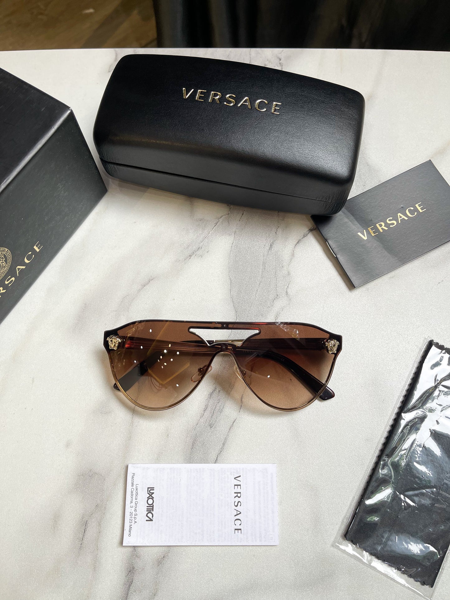 New Versace glasses