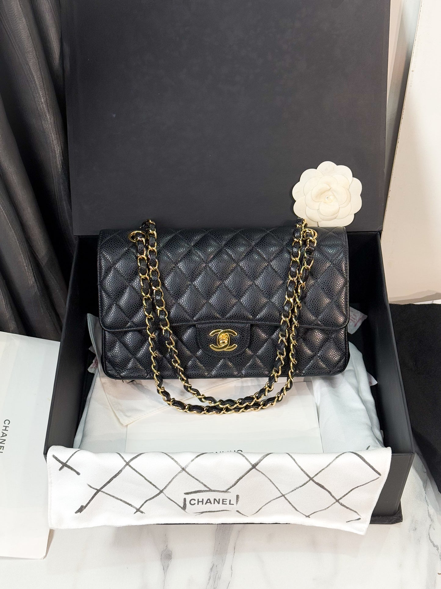 Chanel Classic M Caviar