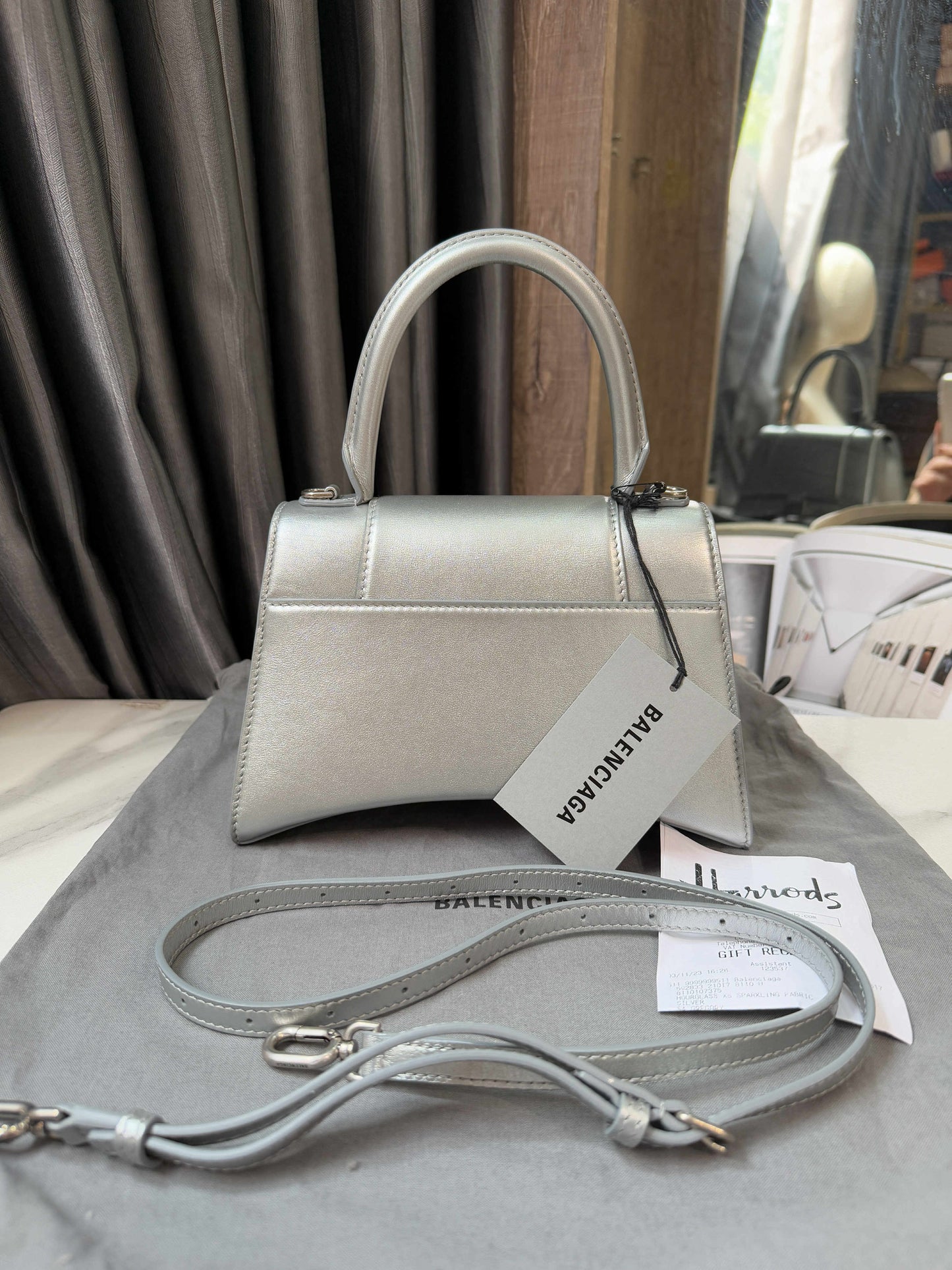 A Balenciaga XS Sliver