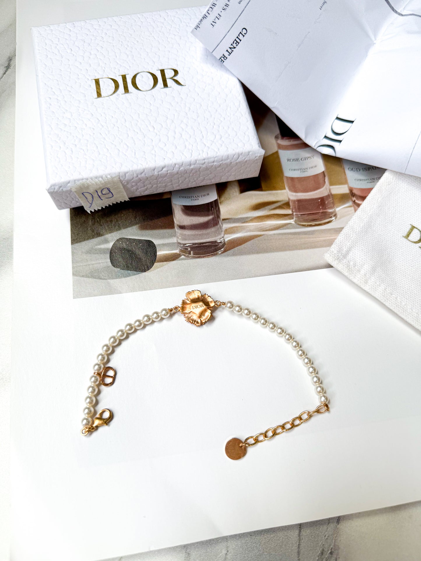 Vòng Tay Dior New Trưng Bày D19