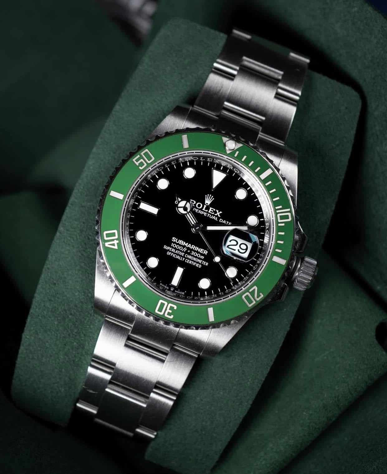 Đồng Hồ Rolex Submariner 126610LV Kermit 41mm