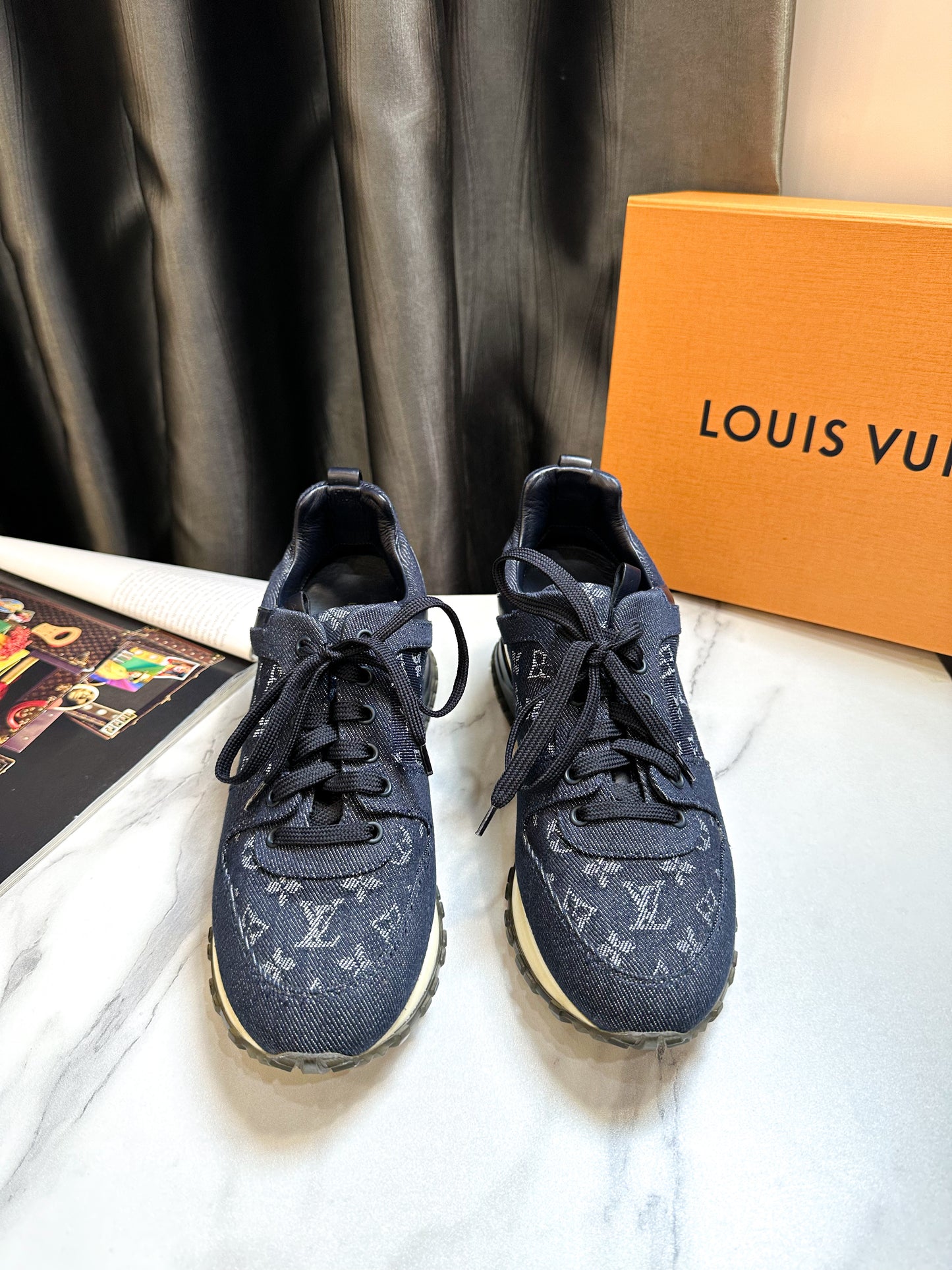 Giày Thể Thao LV Denim