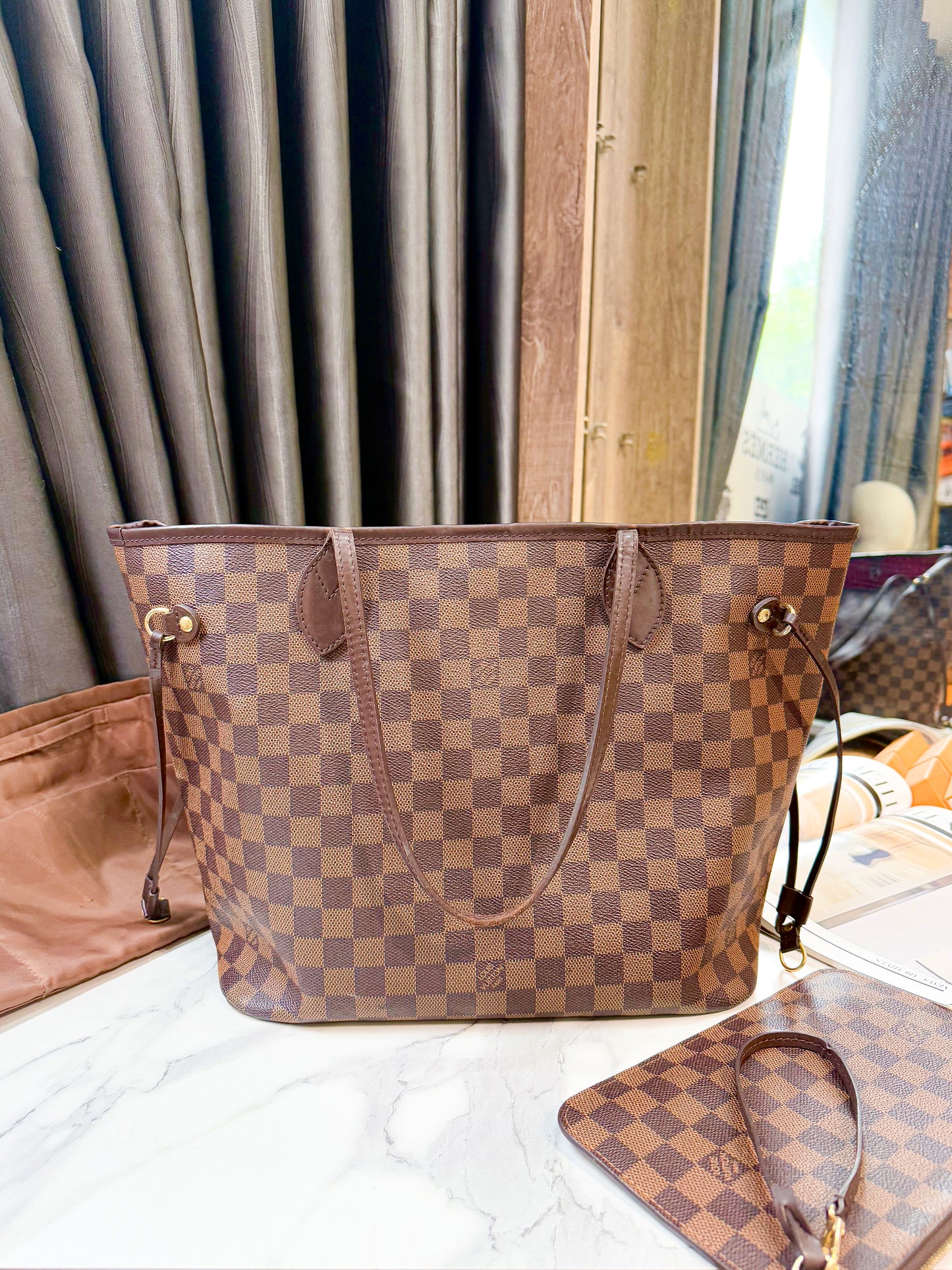 Set Túi LV NVF Damier MM