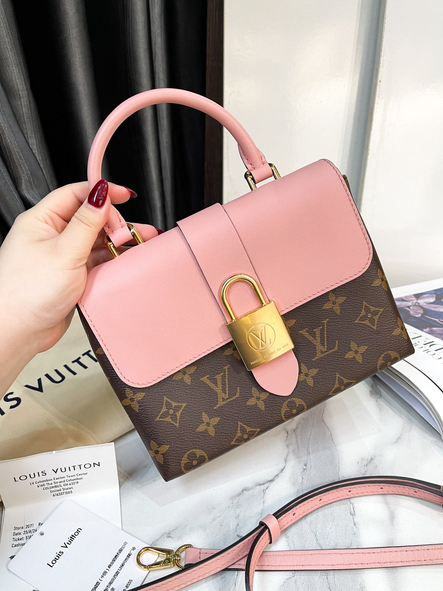 LV Locky Hồng