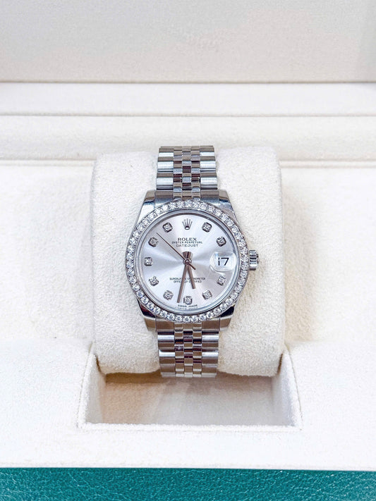 Đồng Hồ Rolex Datejust 278384RBR Size 31mm Dial Silver