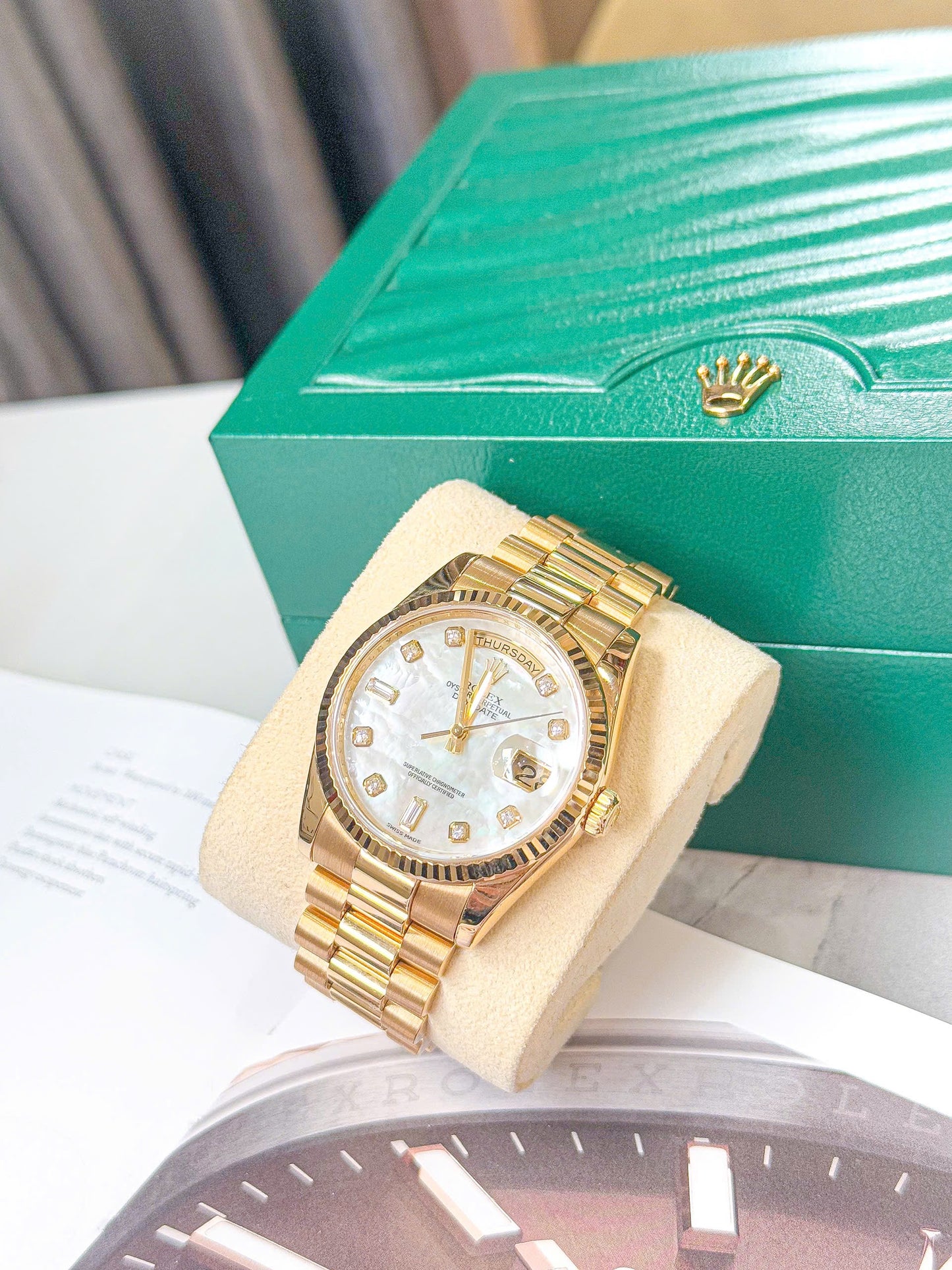 Đồng Hồ Rolex Daydate 118238