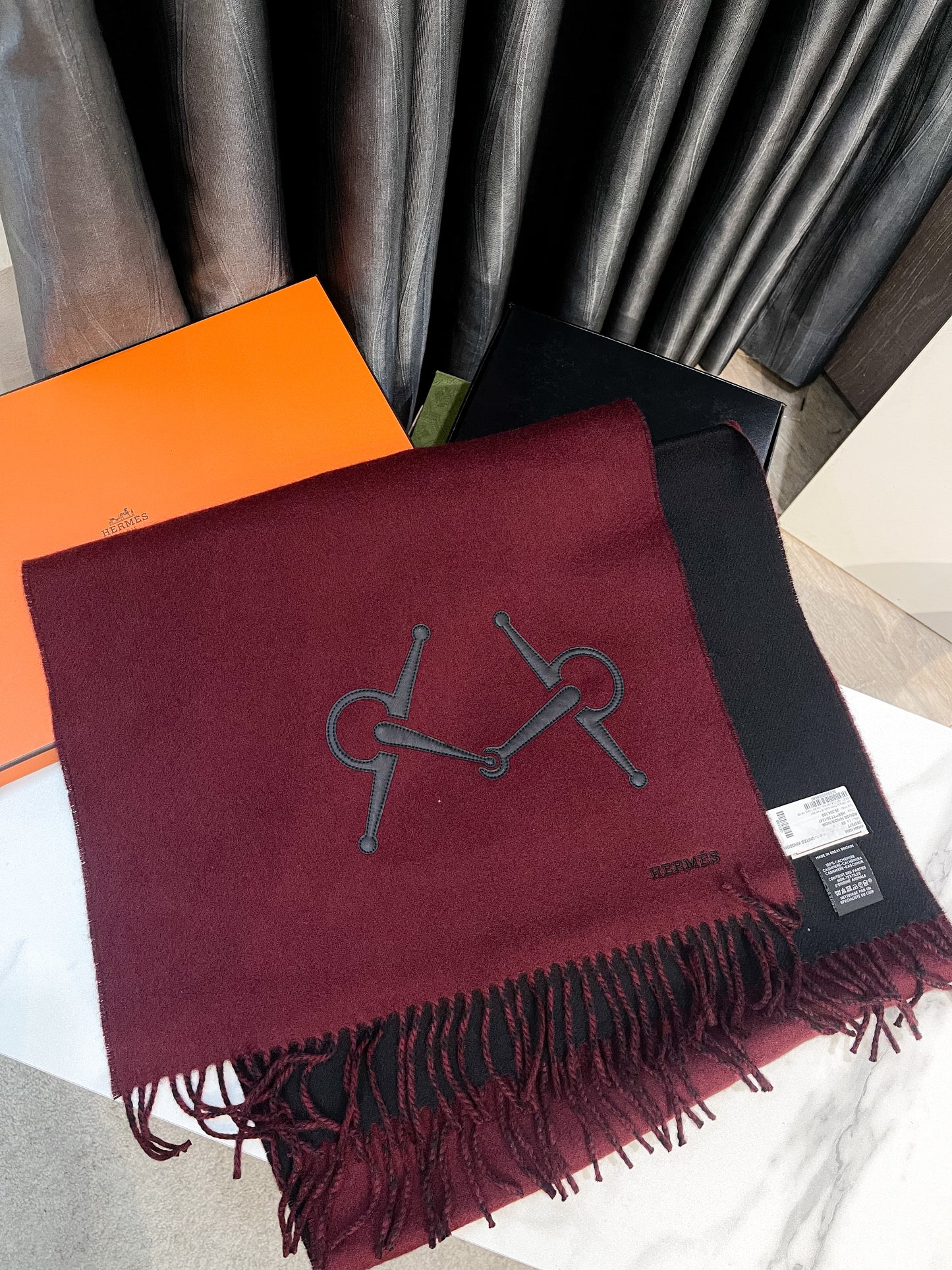 Hermes Cashmere Scarf