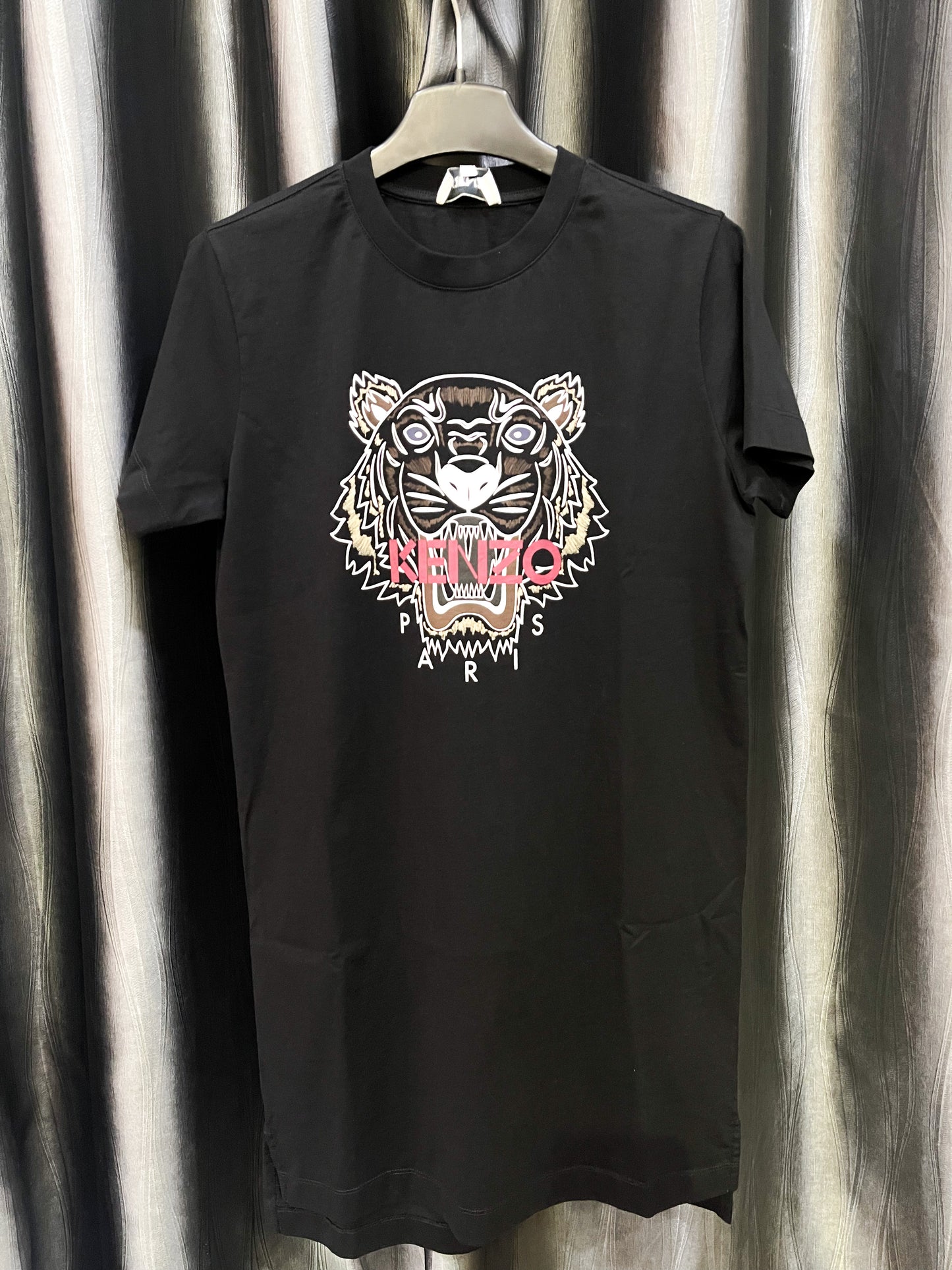 Kenzo Black Down Dress
