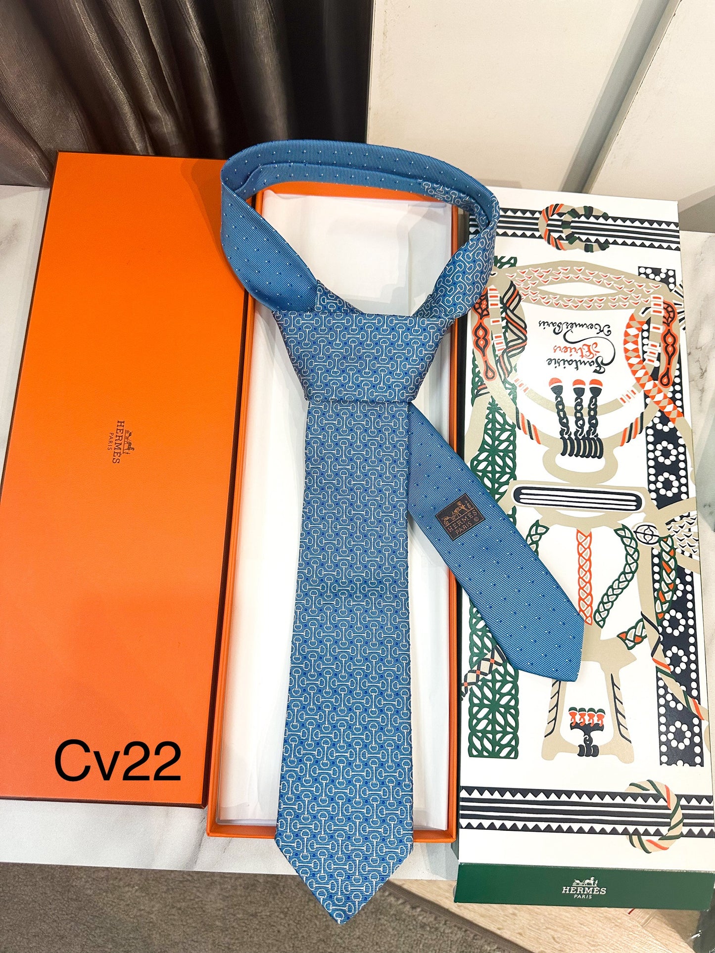 Cà Vạt Hermes 22
