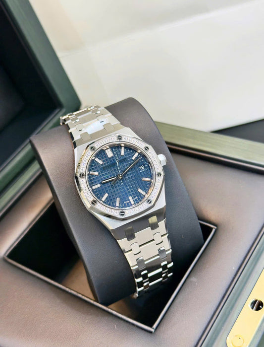 Đồng Hồ Audemars Piguet Royal Oak 77451ST Diamond Blue