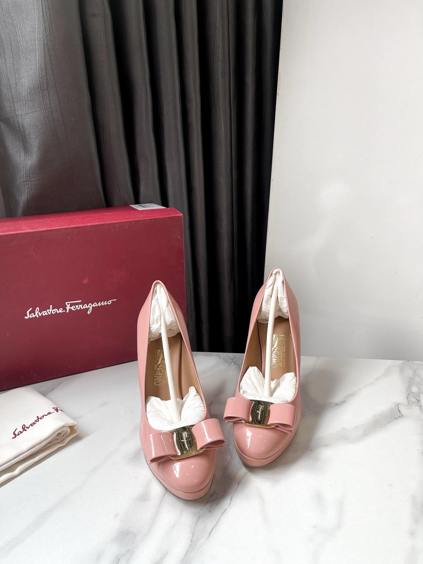 Giày Cao Got Salvatore Size 6
