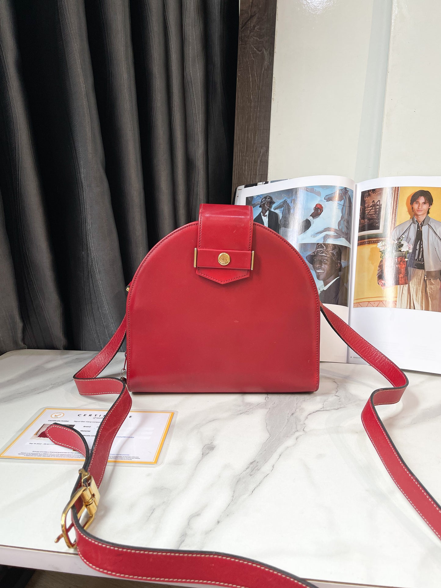 Túi Chéo Dior Vintage Đỏ