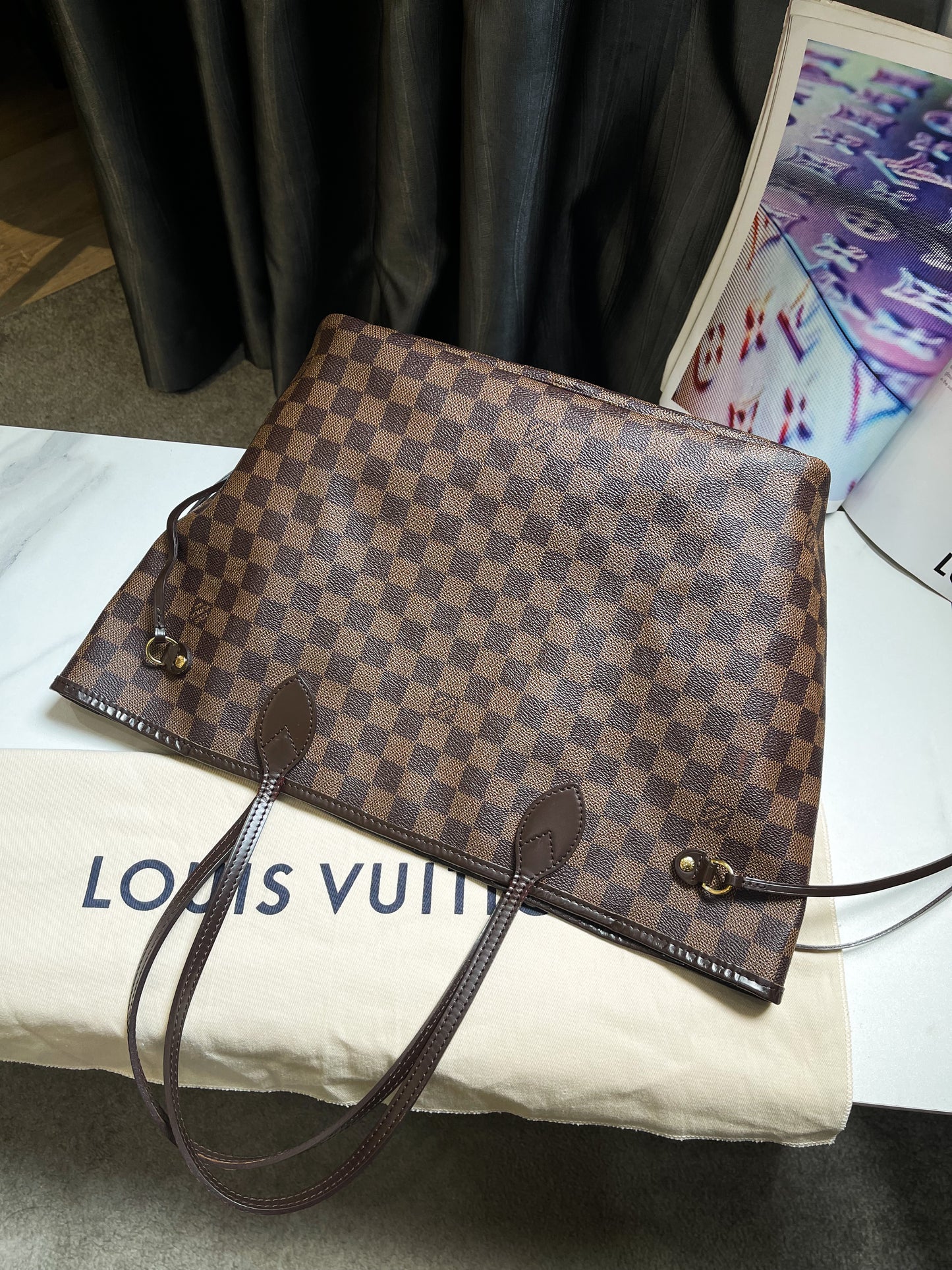 LV NVF Damier MM