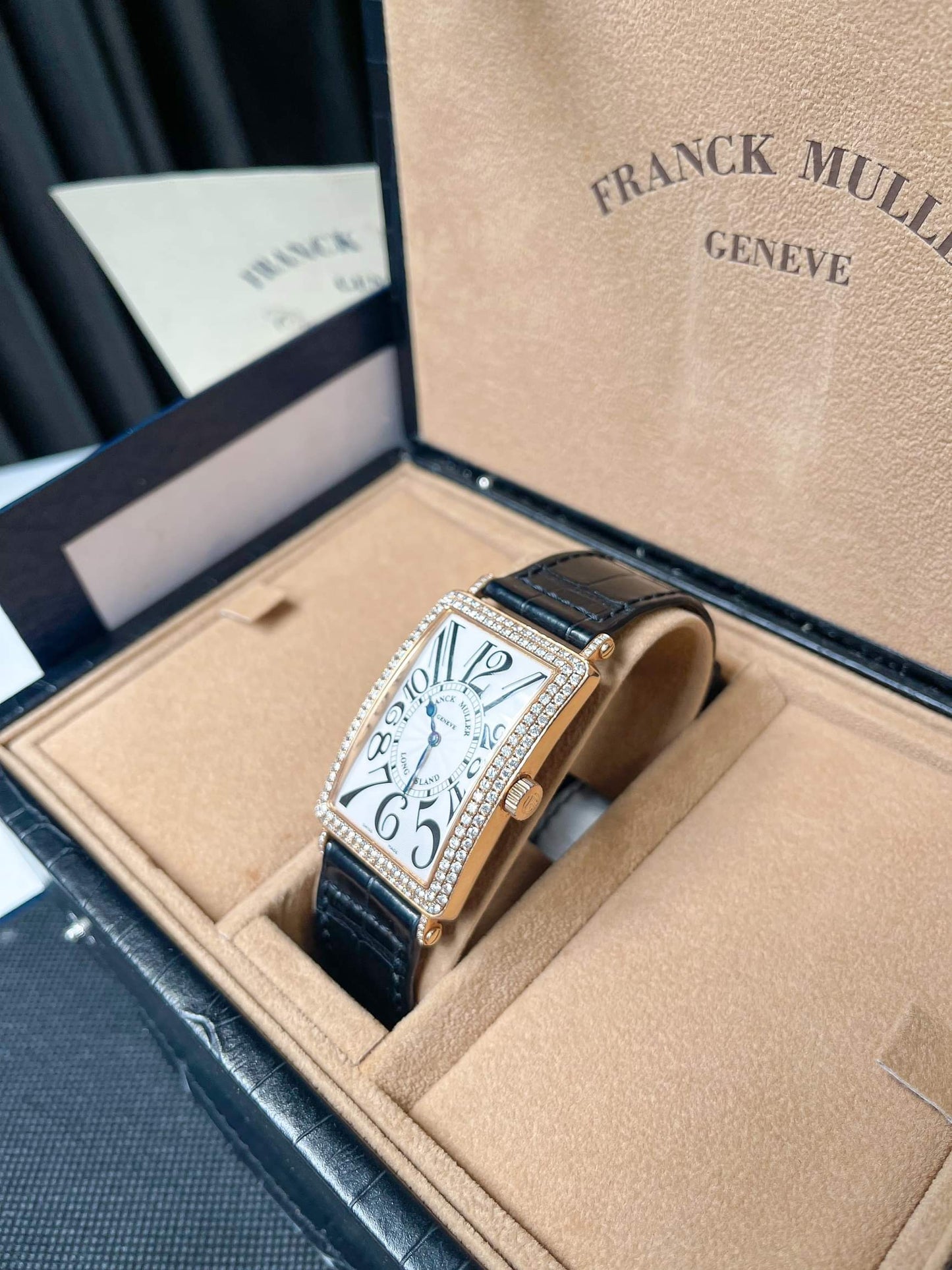 Đồng Hồ Franck Muller 1000SC Vàng Khối Kim Cương Custom