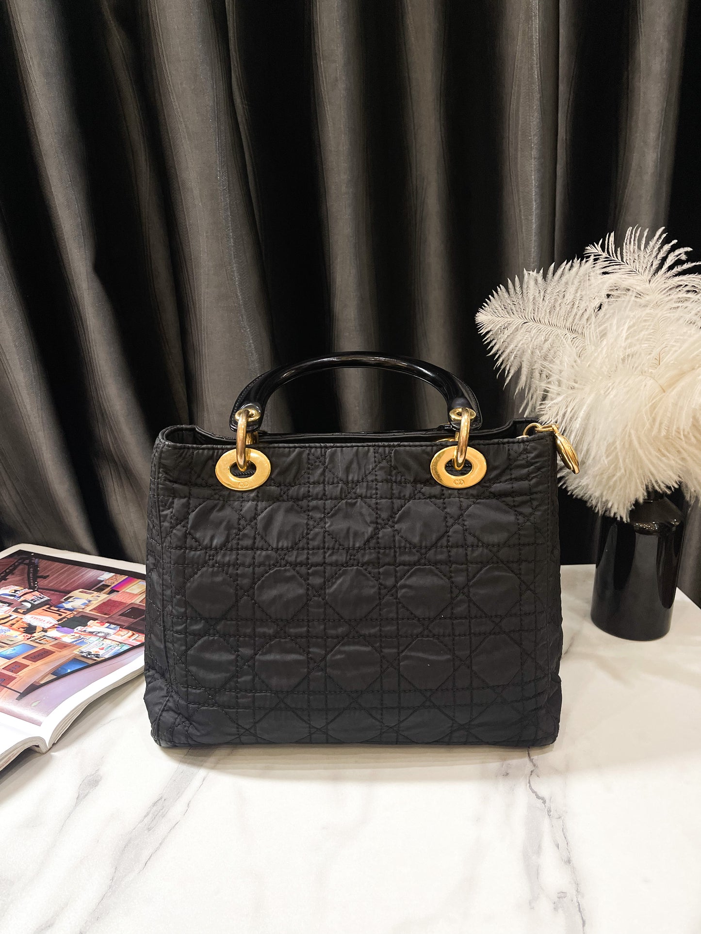 Dior Lady Vintage Chất Vải