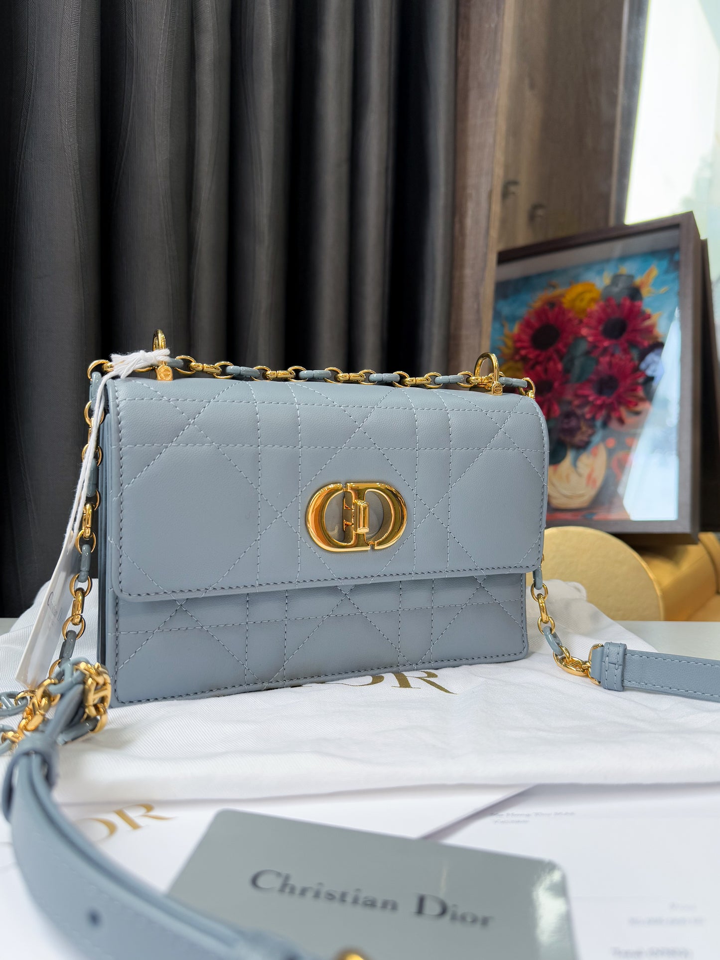 Dior Pouch Xanh