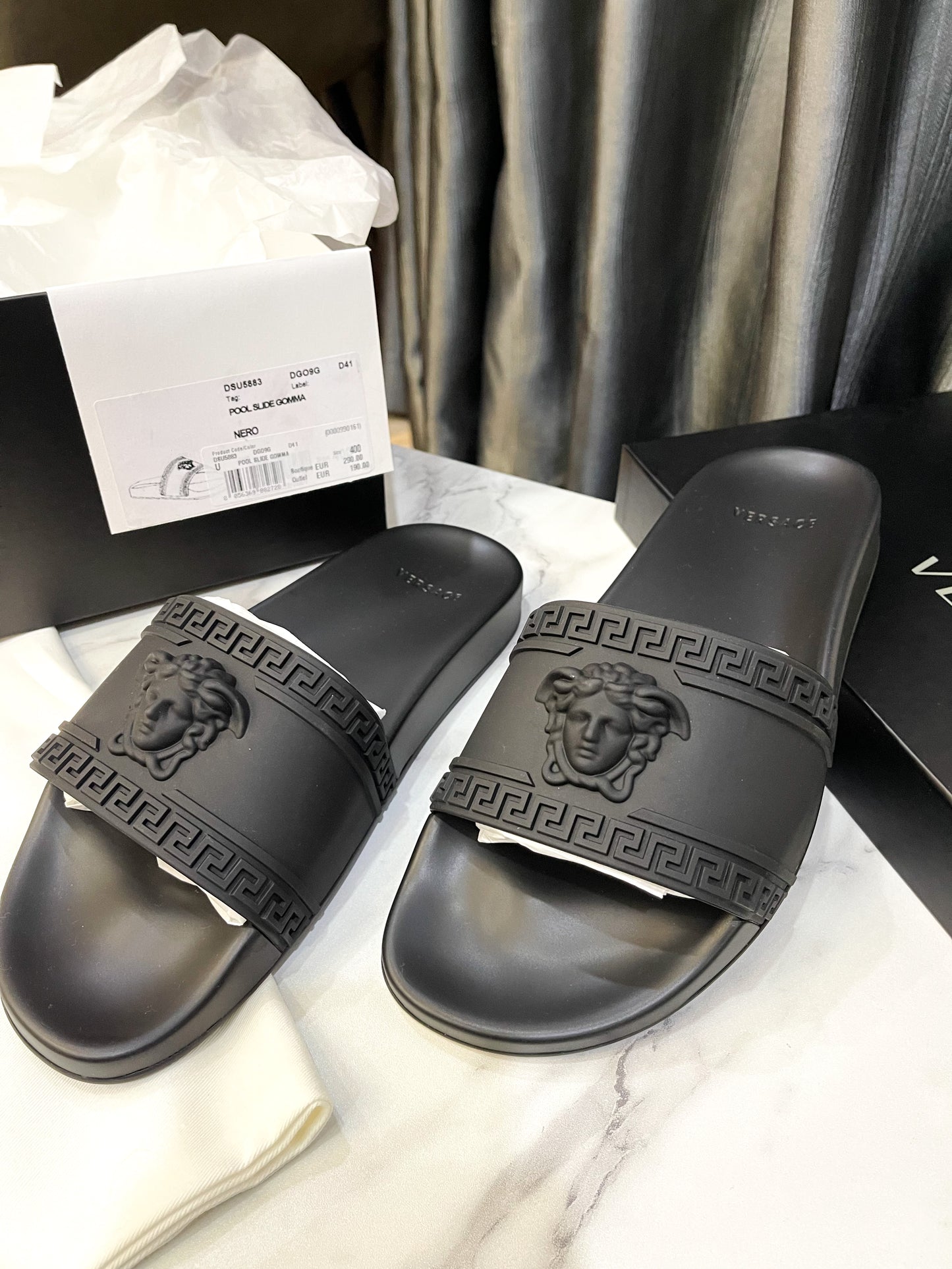 Versace Men's Sandals Size 40