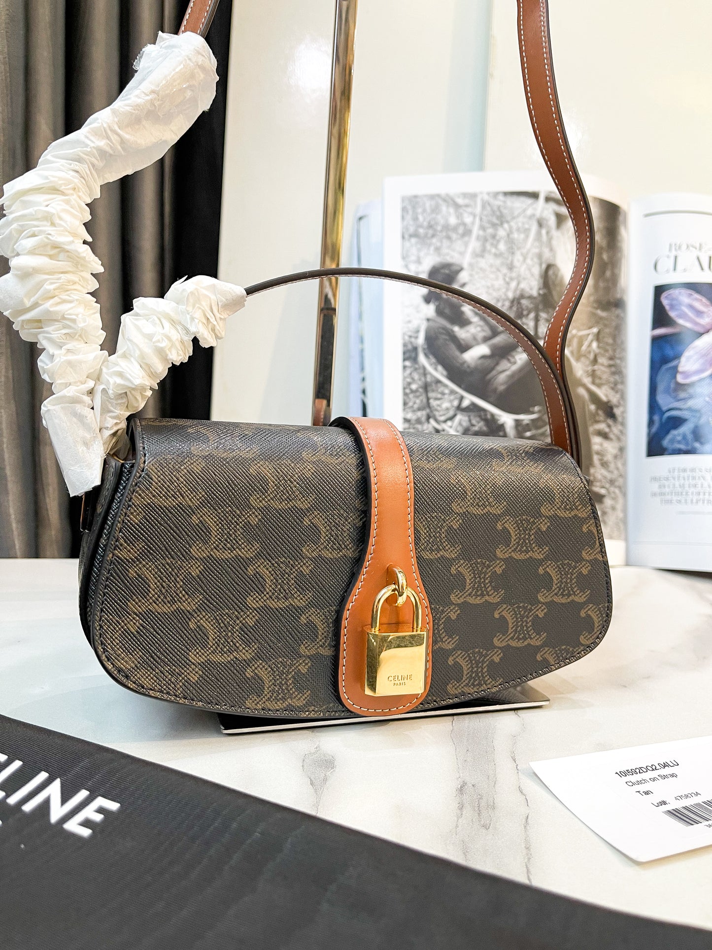 Celine Clutch On Strap New