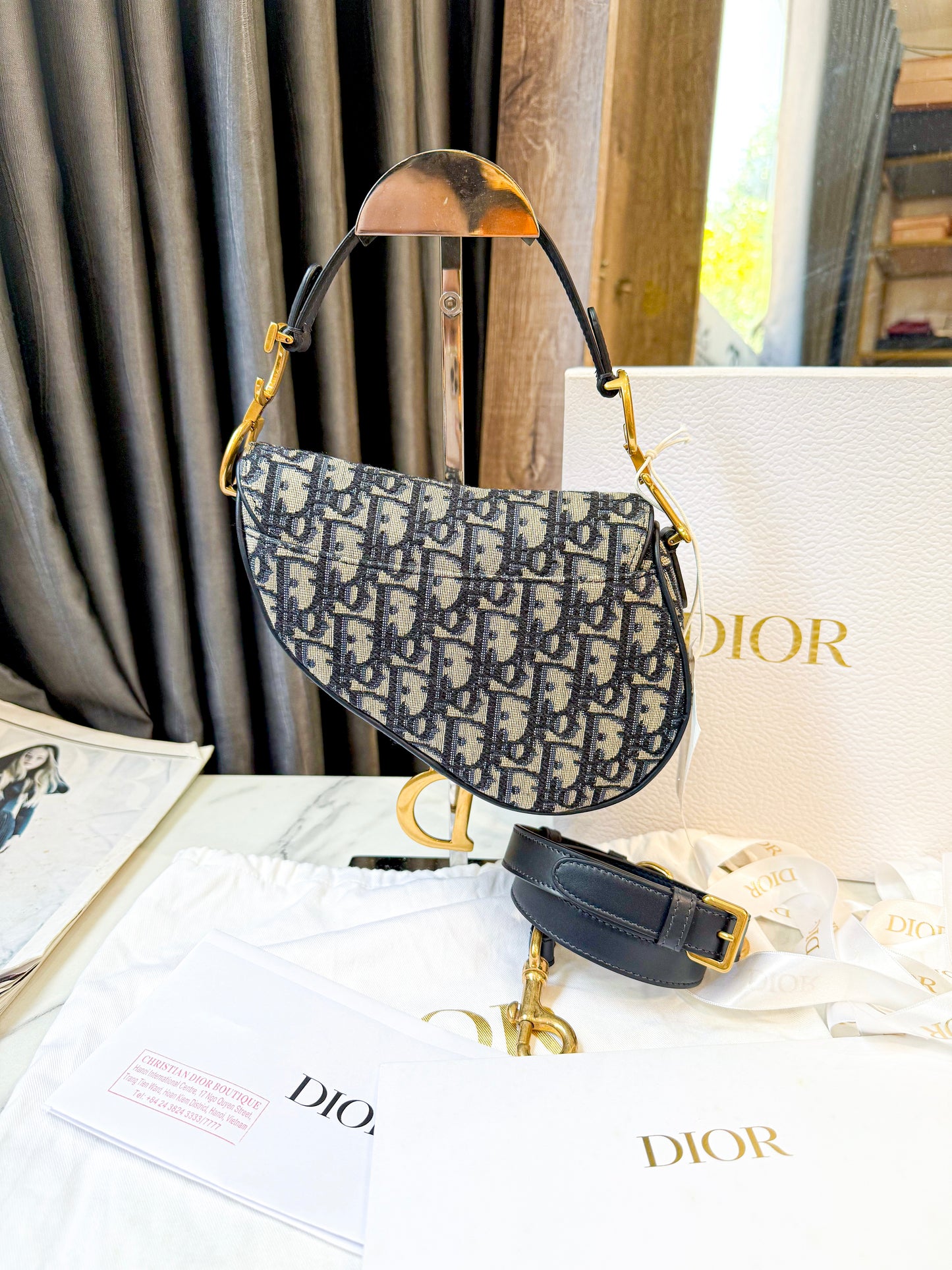 A A Dior Saddle Mini New
