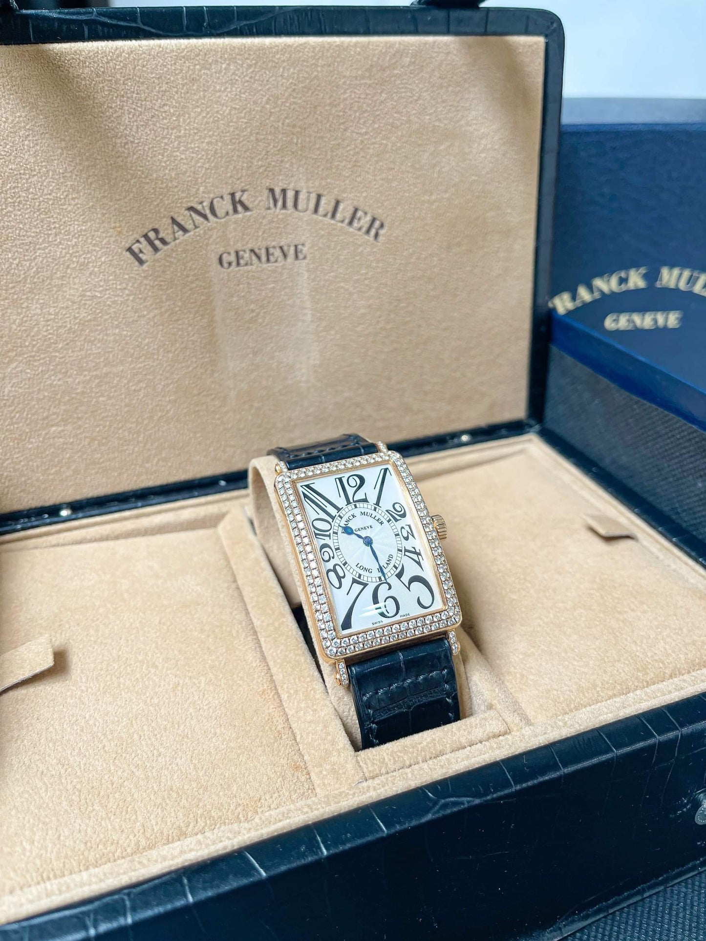 Đồng Hồ Franck Muller 1000SC Vàng Khối Kim Cương Custom