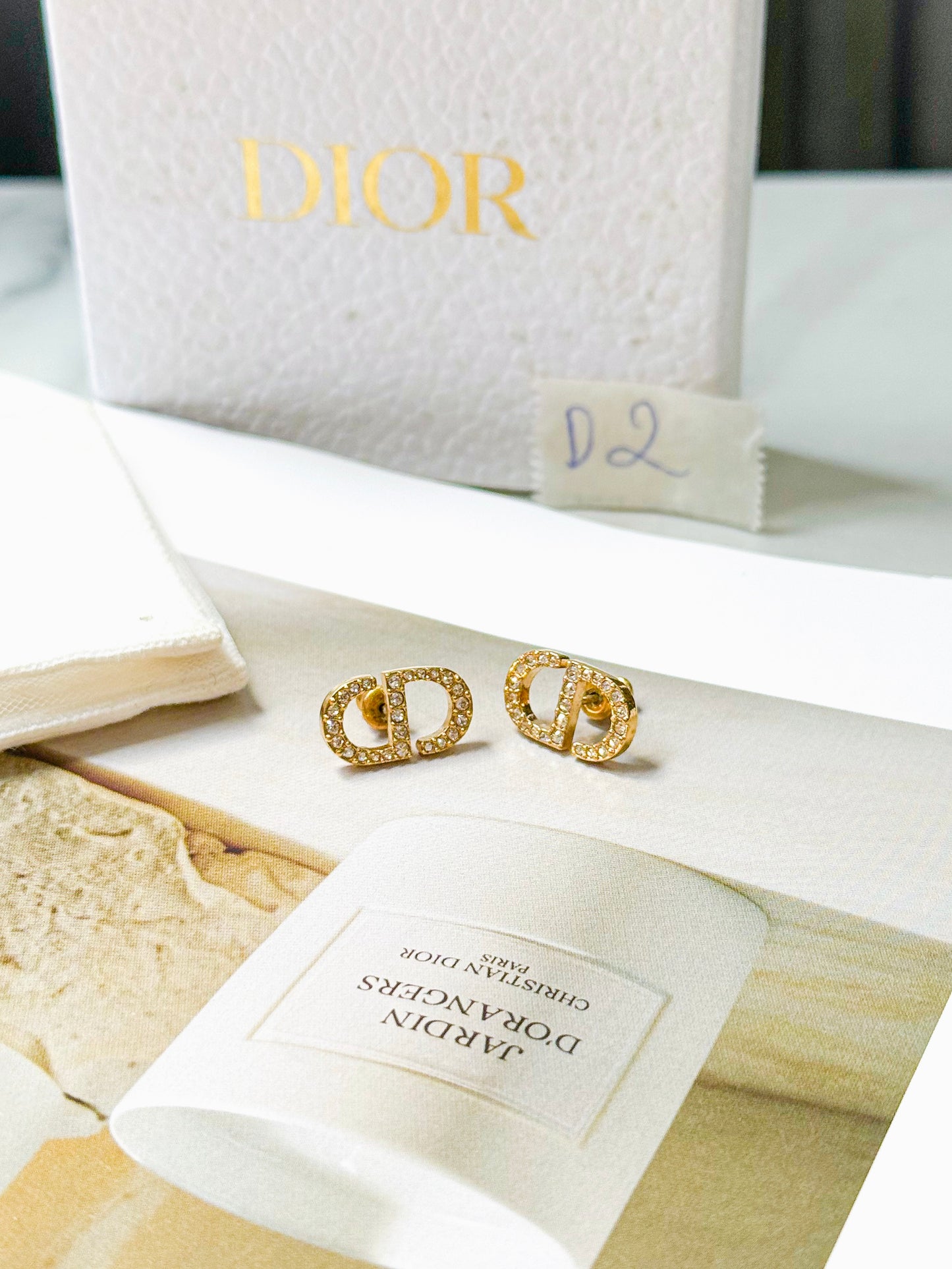 Khuyên Tai Dior Used D2