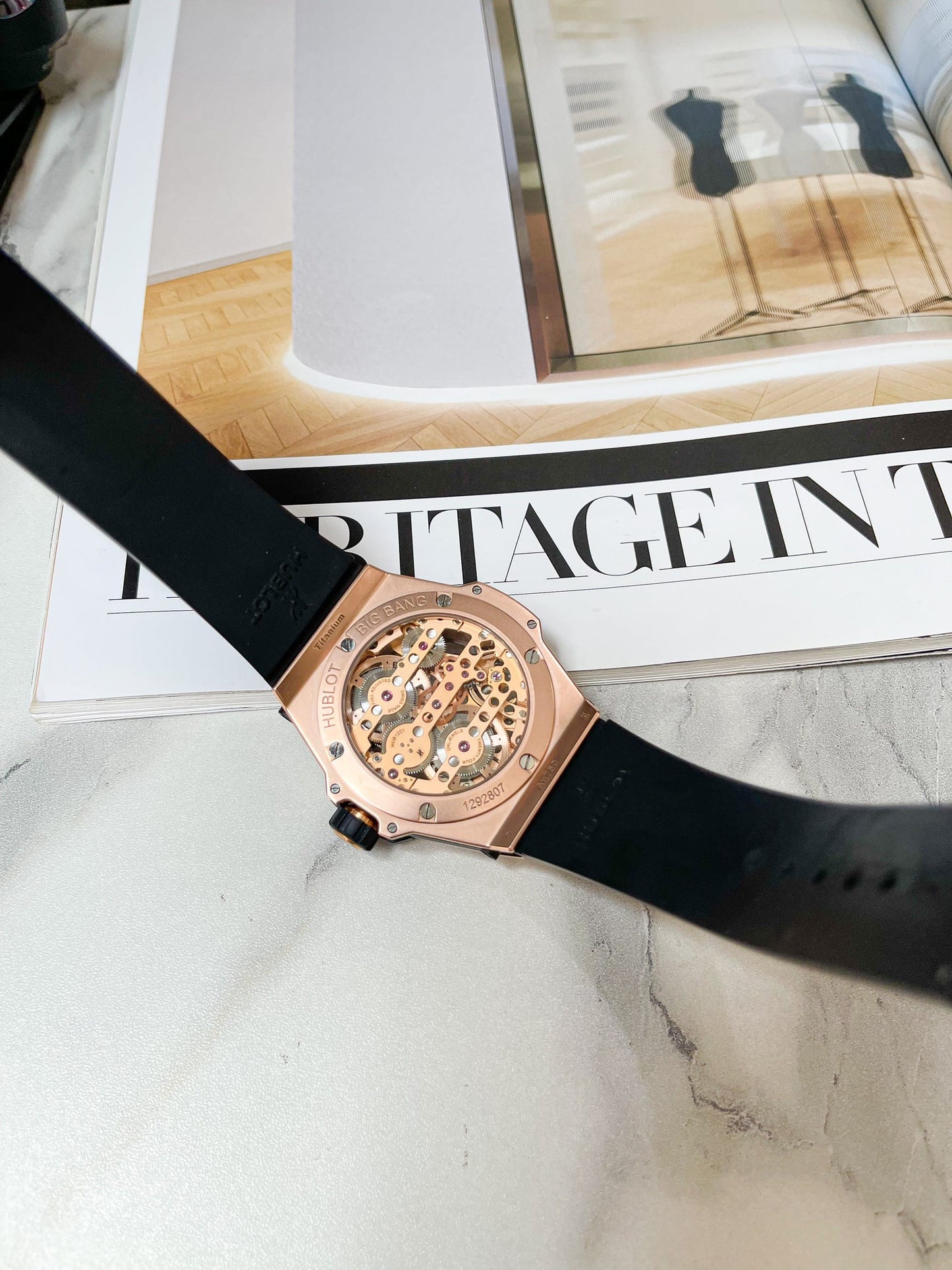 Đồng Hồ Hublot Bigbang Meca 10 King Gold