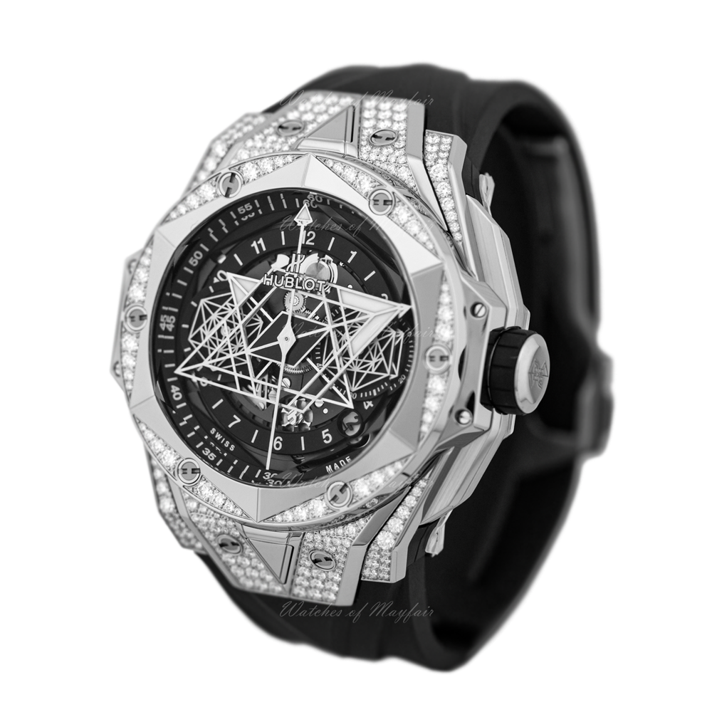 HUBLOT BIG BANG TO BLEU II TITANIUM PAVÉ
