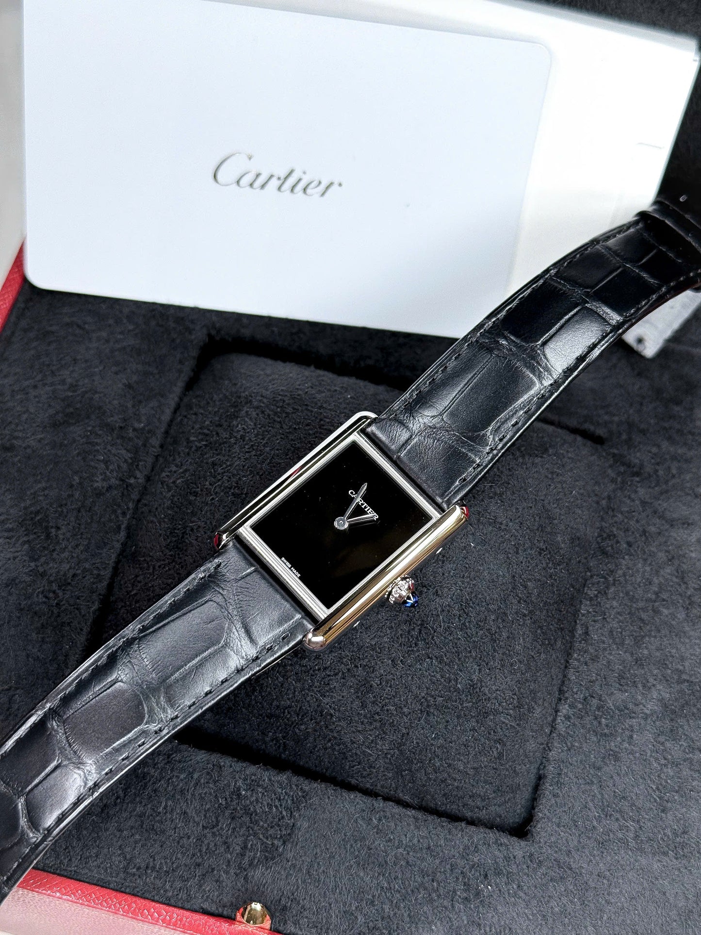 Đồng Hồ Cartier Tank Must De Cartier Large WSTA0072