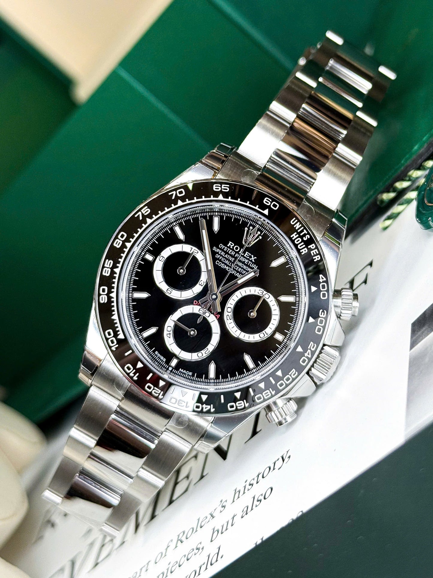 Đồng hồ Rolex Cosmograph Daytona 40 M126500LN-0002