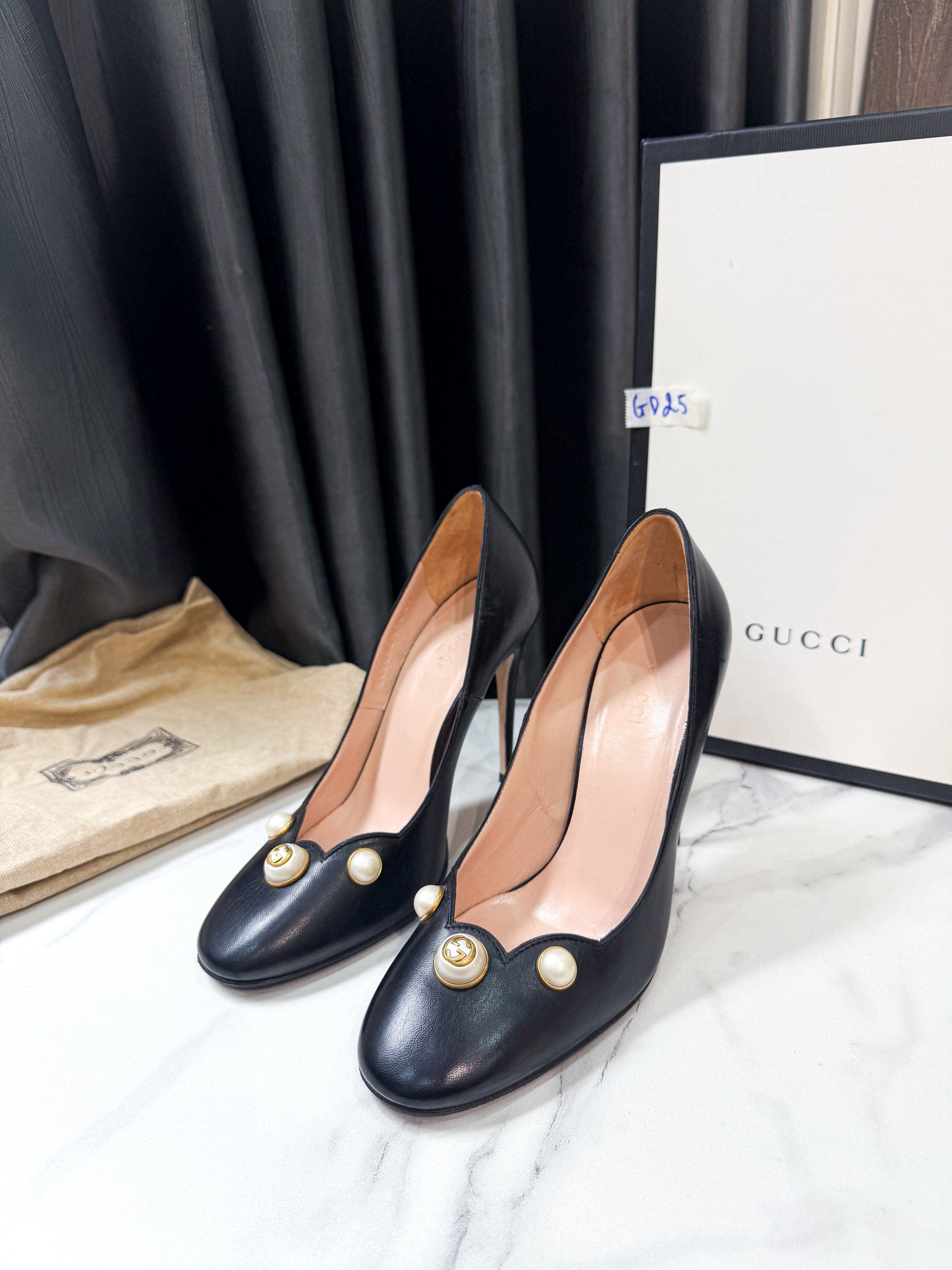Giày Cao Gót Gucci Size 37.5 GD25