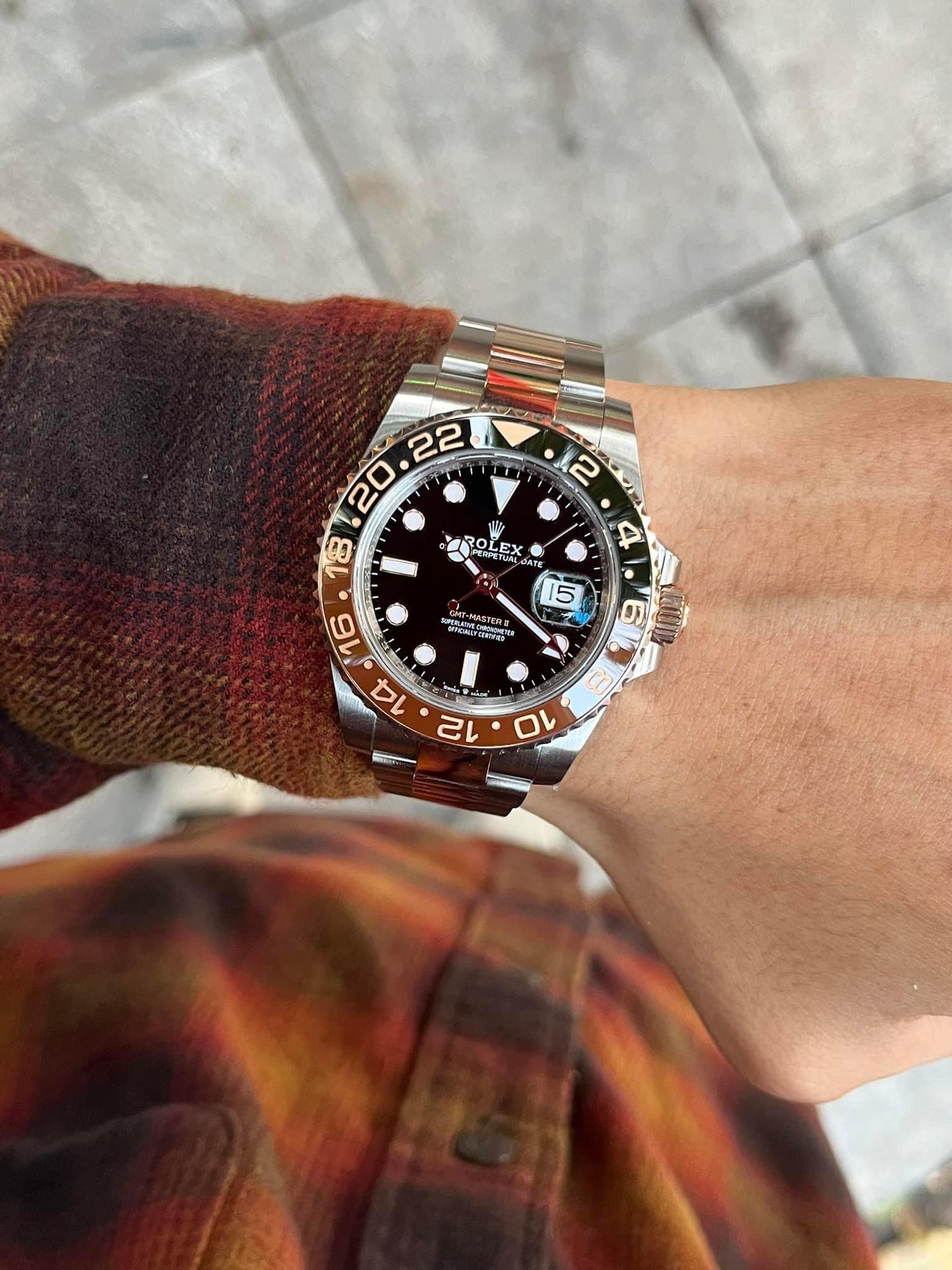 Đồng Hồ Rolex GMT-Master II 126711 Root Beer