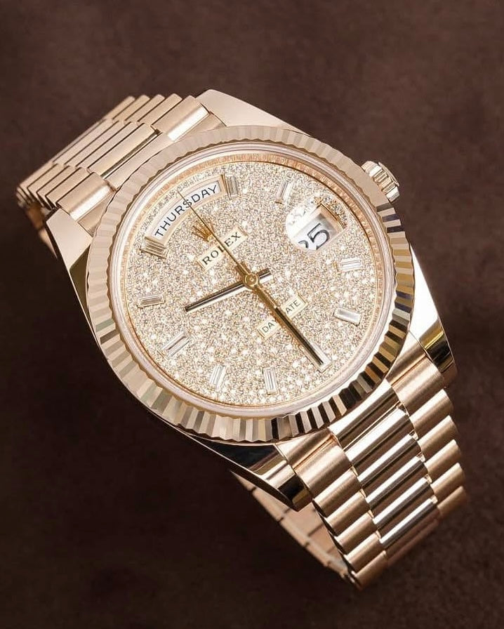 Đồng Hồ Rolex Day-Date 228235-0036 Rose Gold Size 40mm