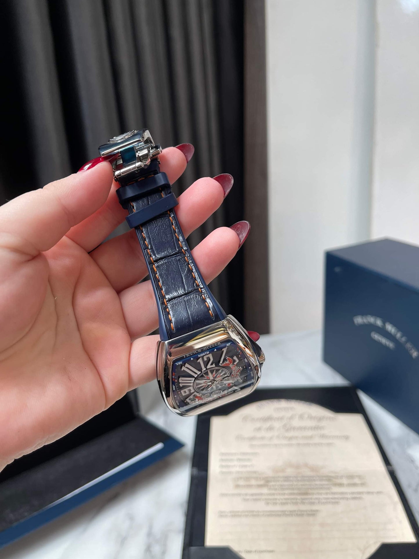 Đồng Hồ Franck Muller V41 Cá Koi Limited 188pcs