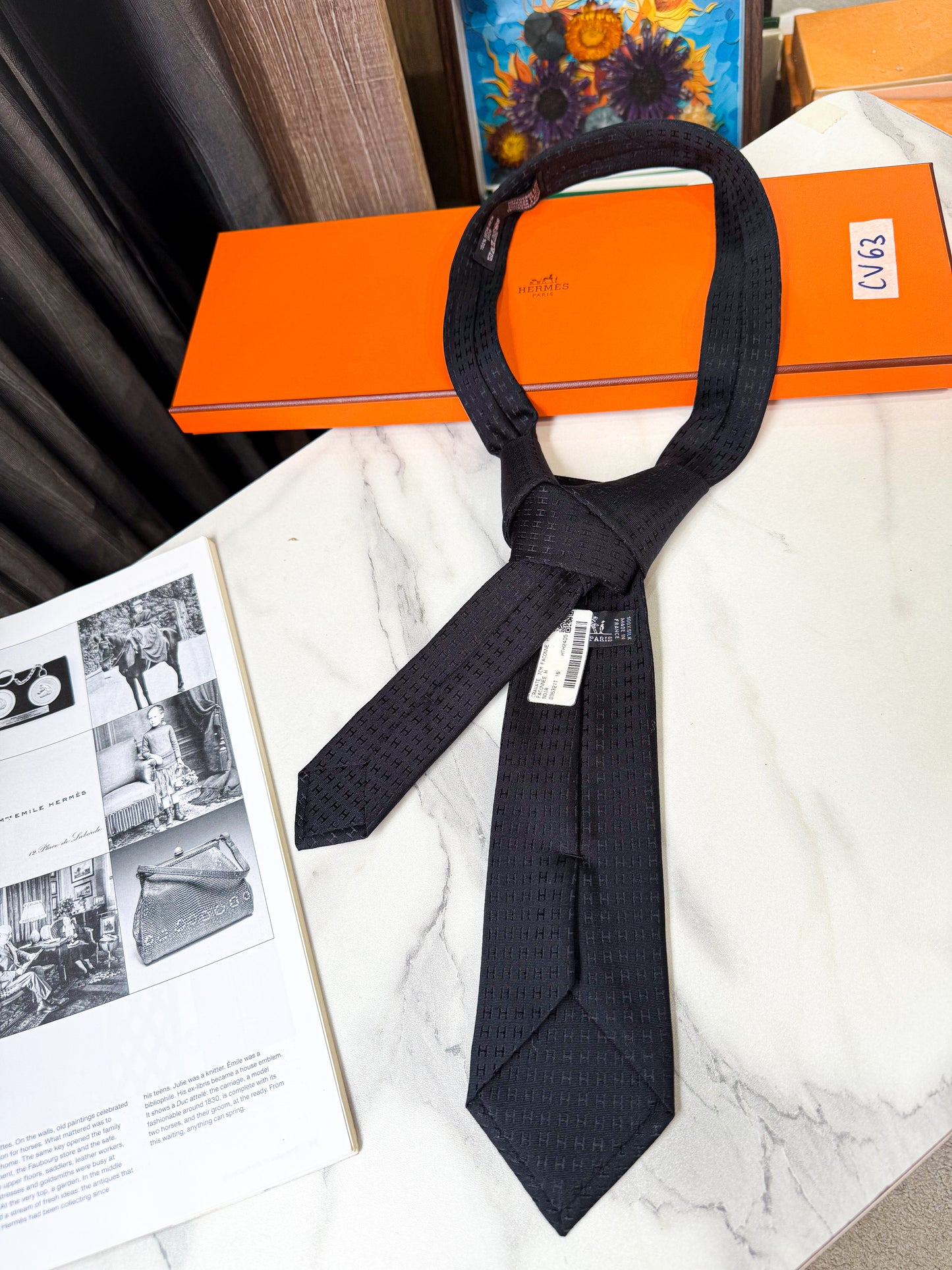 Cà Vạt Hermes New CV63