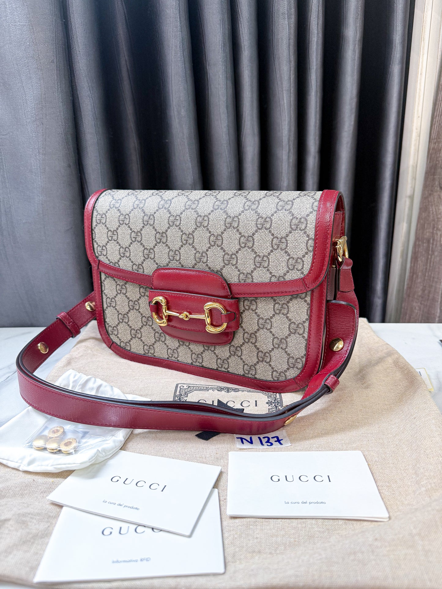 A A Gucci 1955 A Đỏ New TV137