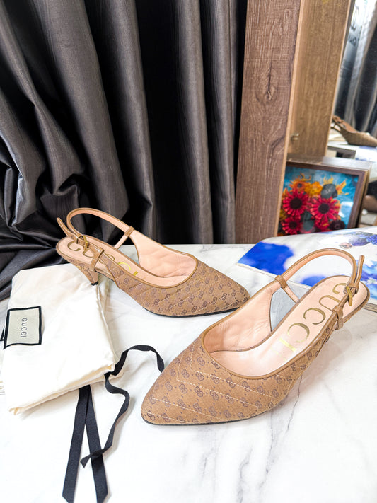 Slingback Gucci Used Size 38