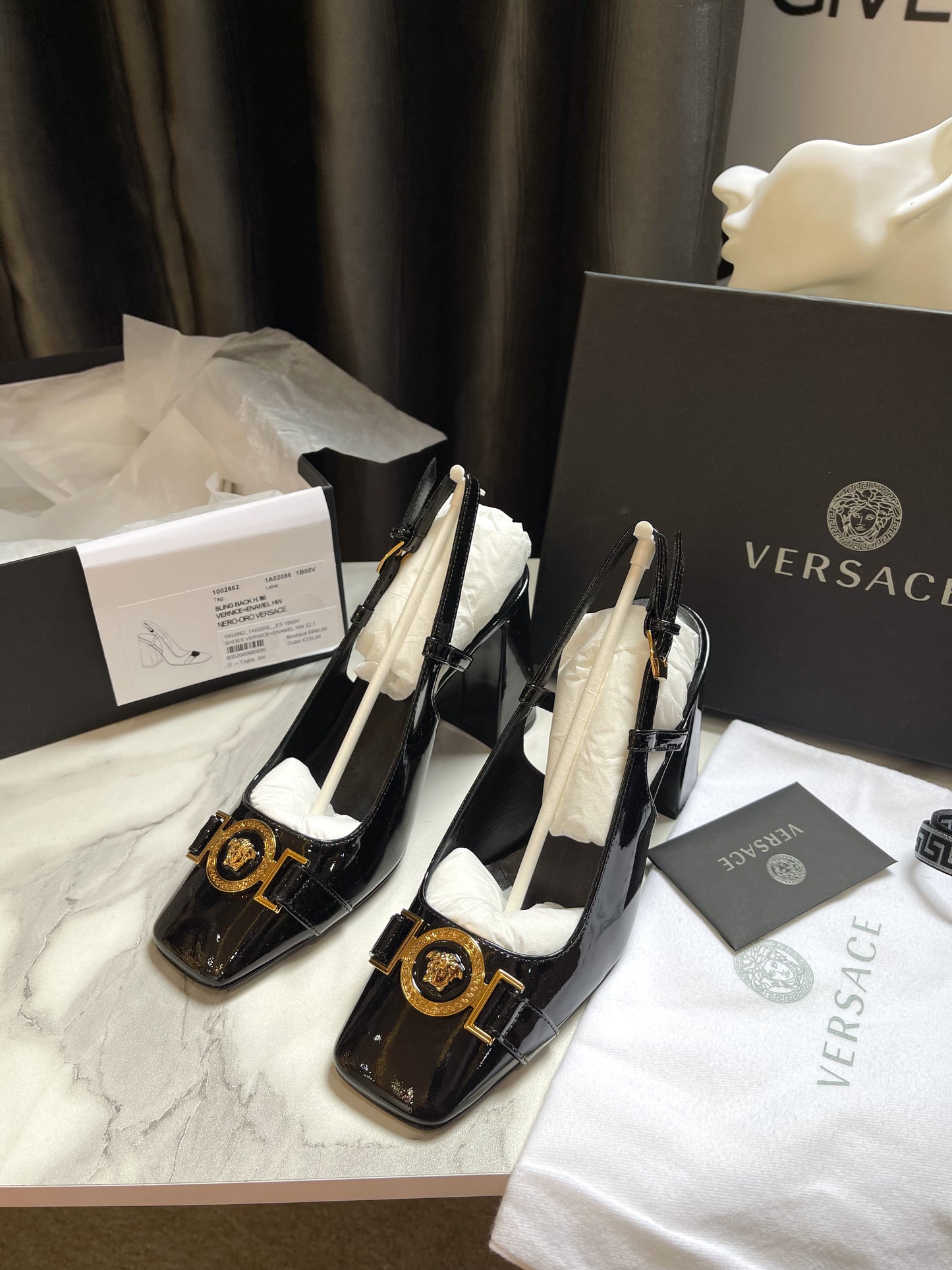 Versace Slingback Size 38