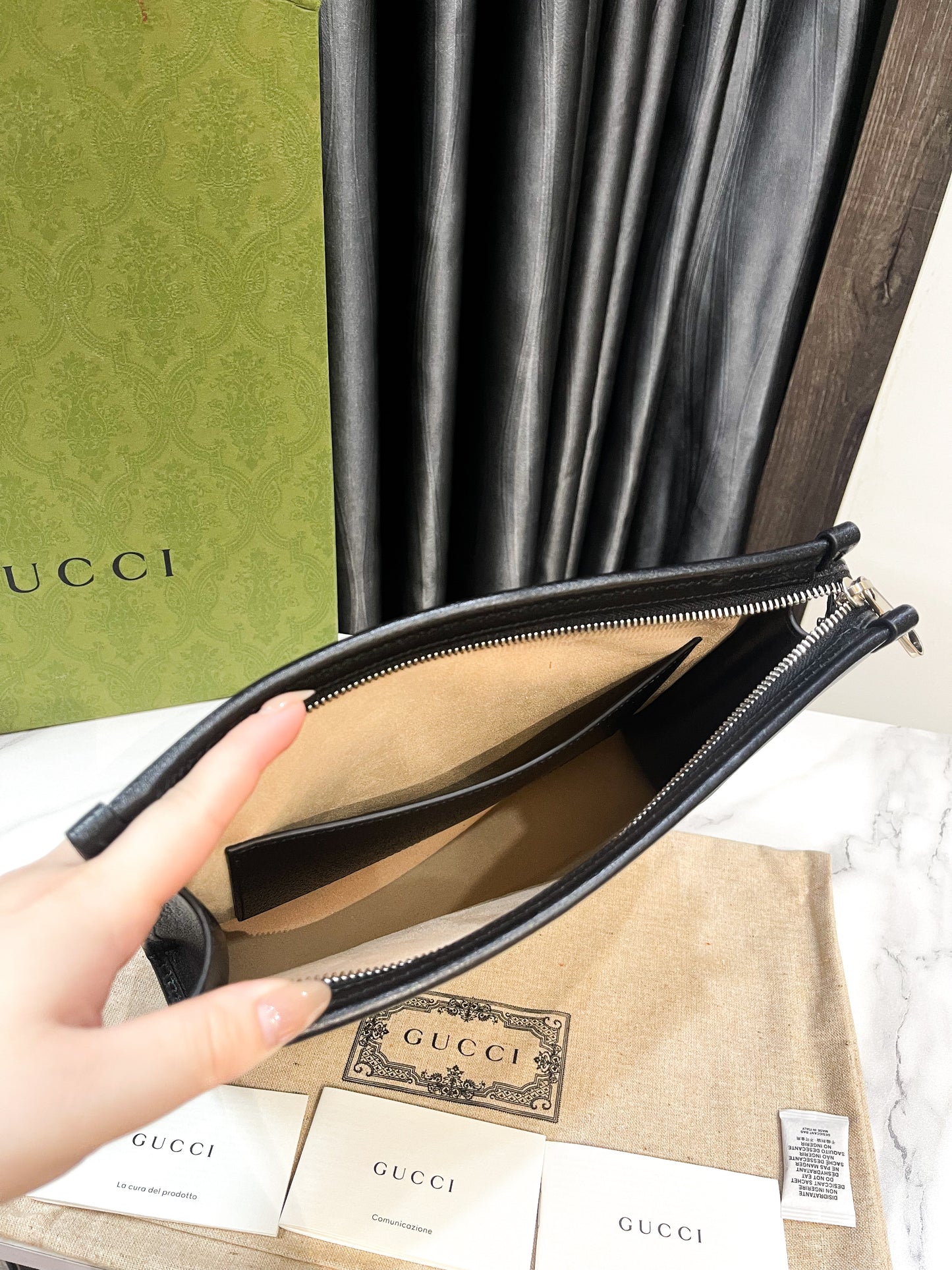 Clutch Gucci Hổ New Full Box