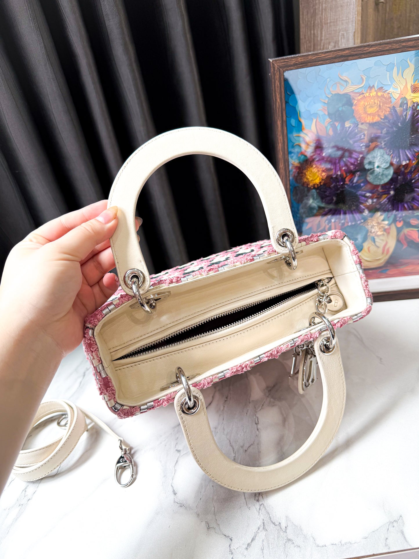 A A Dior Lady M Tweed
