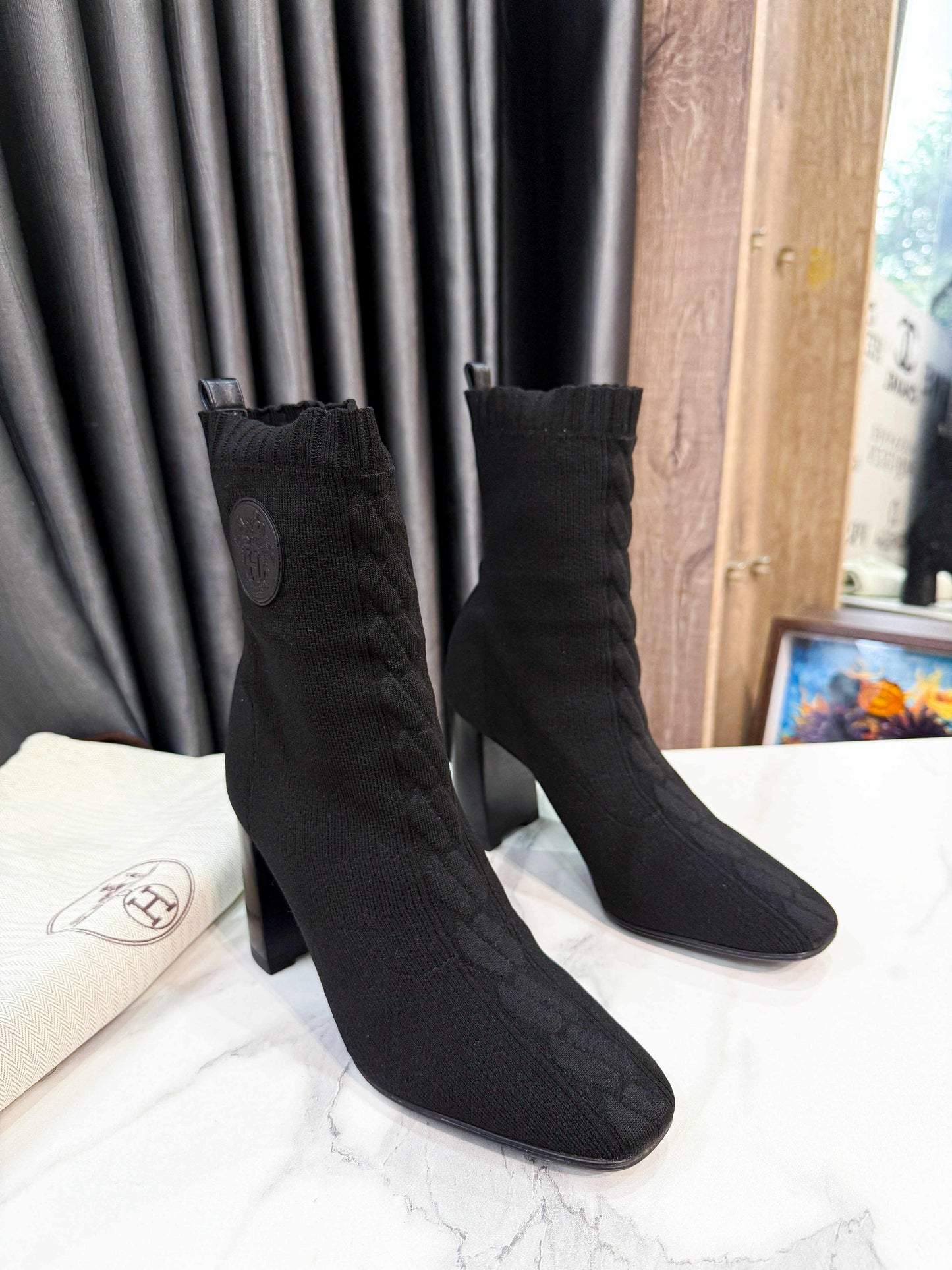 Boot Len Hermes Size 38 5/11