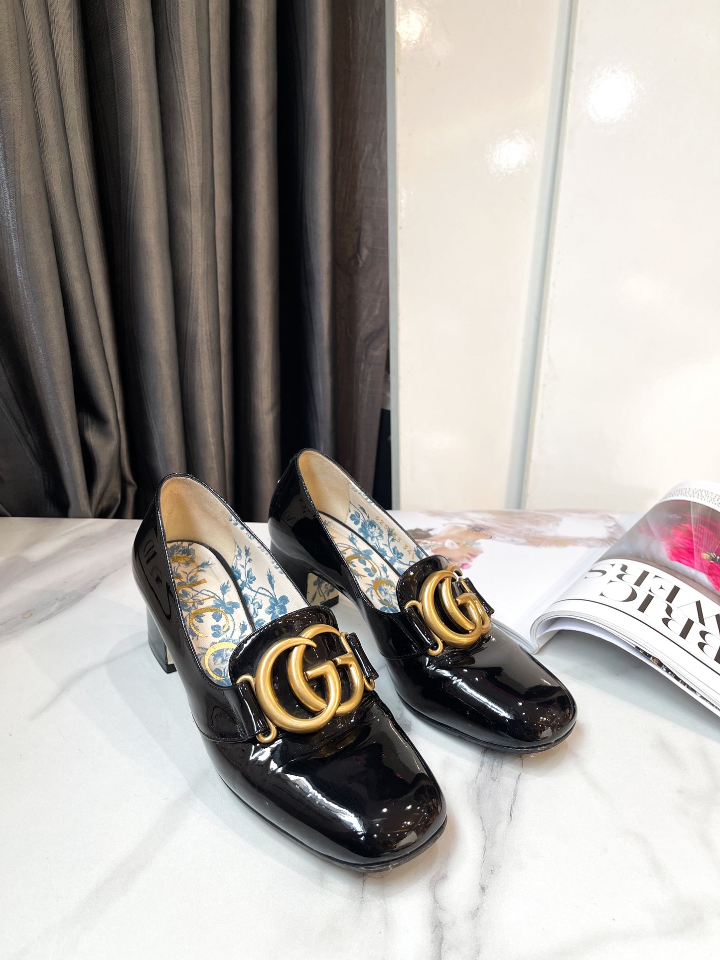 Giày Gucci Đen Size 34.5