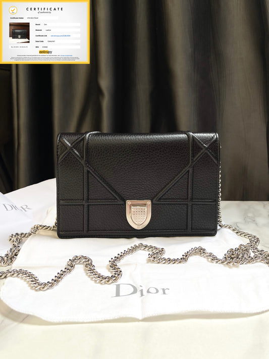 Pouch Dior Đen