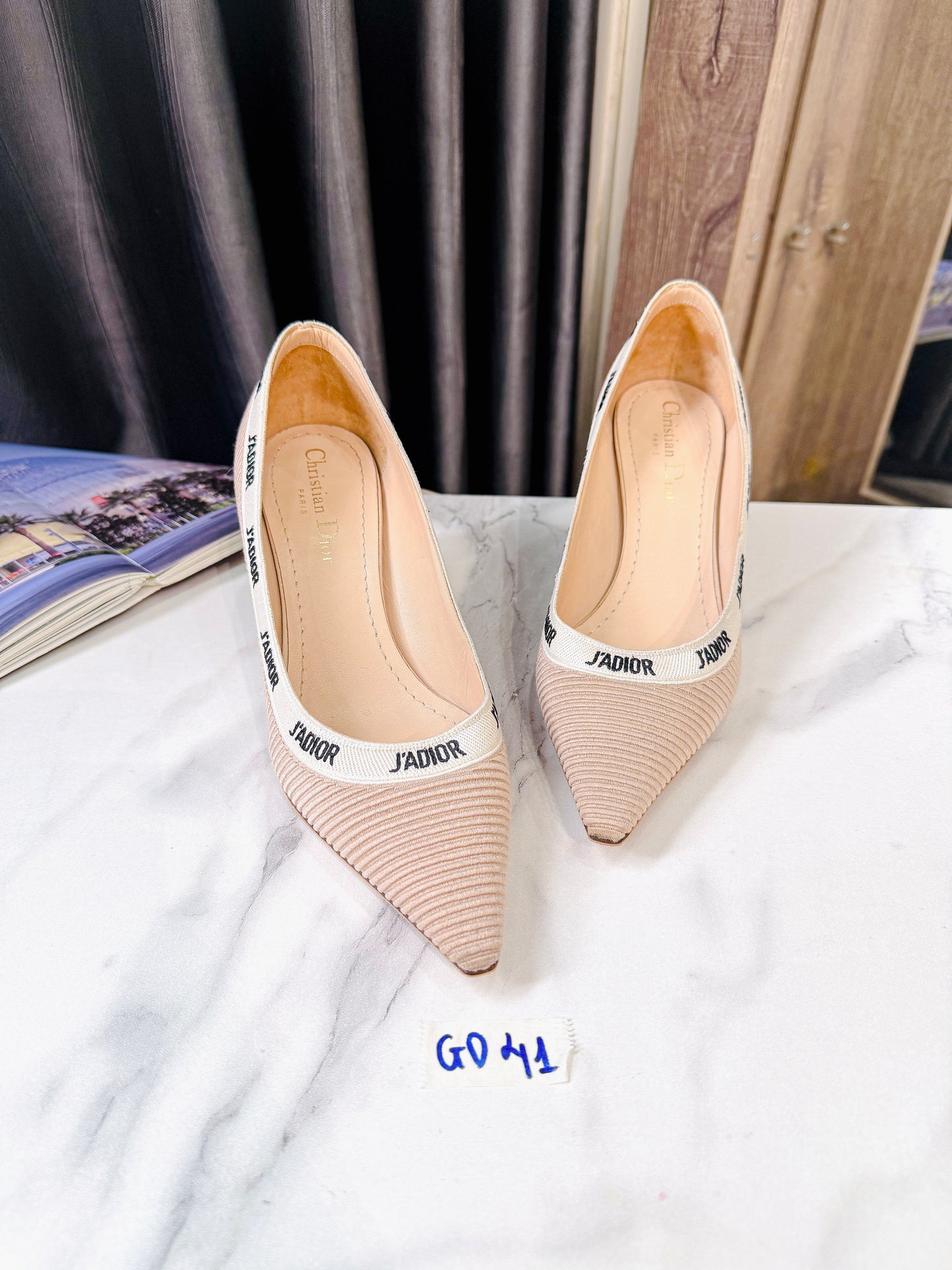 Giày Dior Nude Size 36.5D GD41