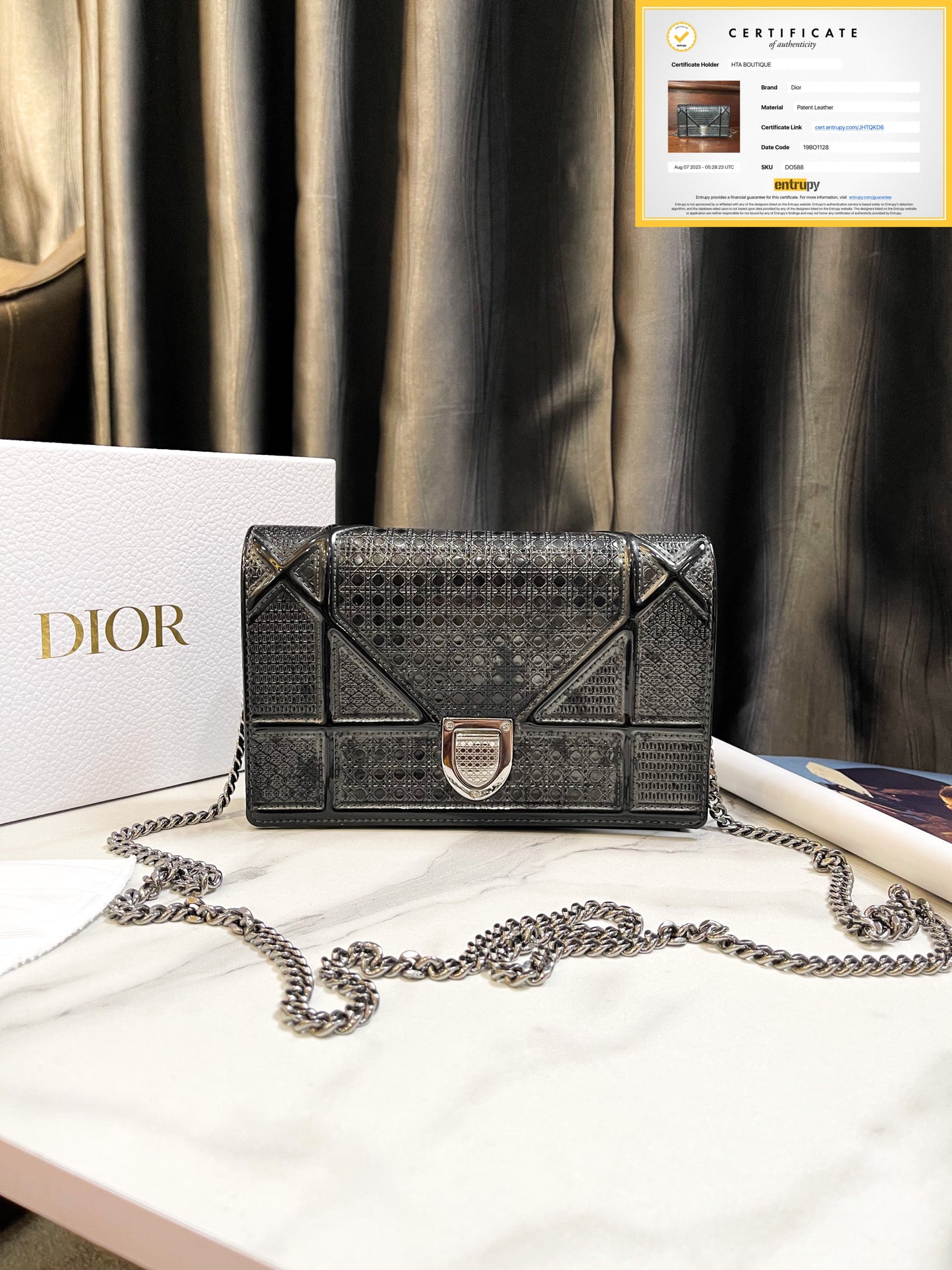 Dior Pouch Metalic