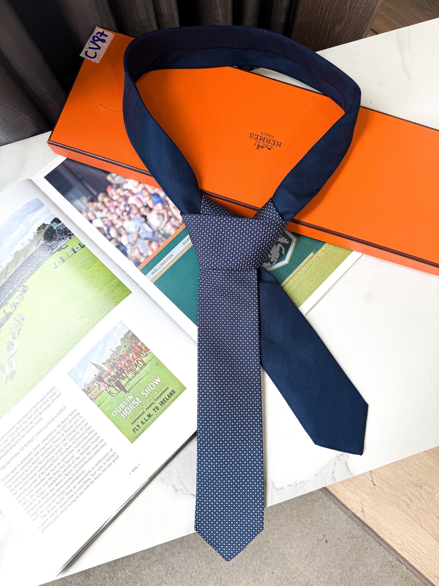 Cà Vạt Hermes CV87