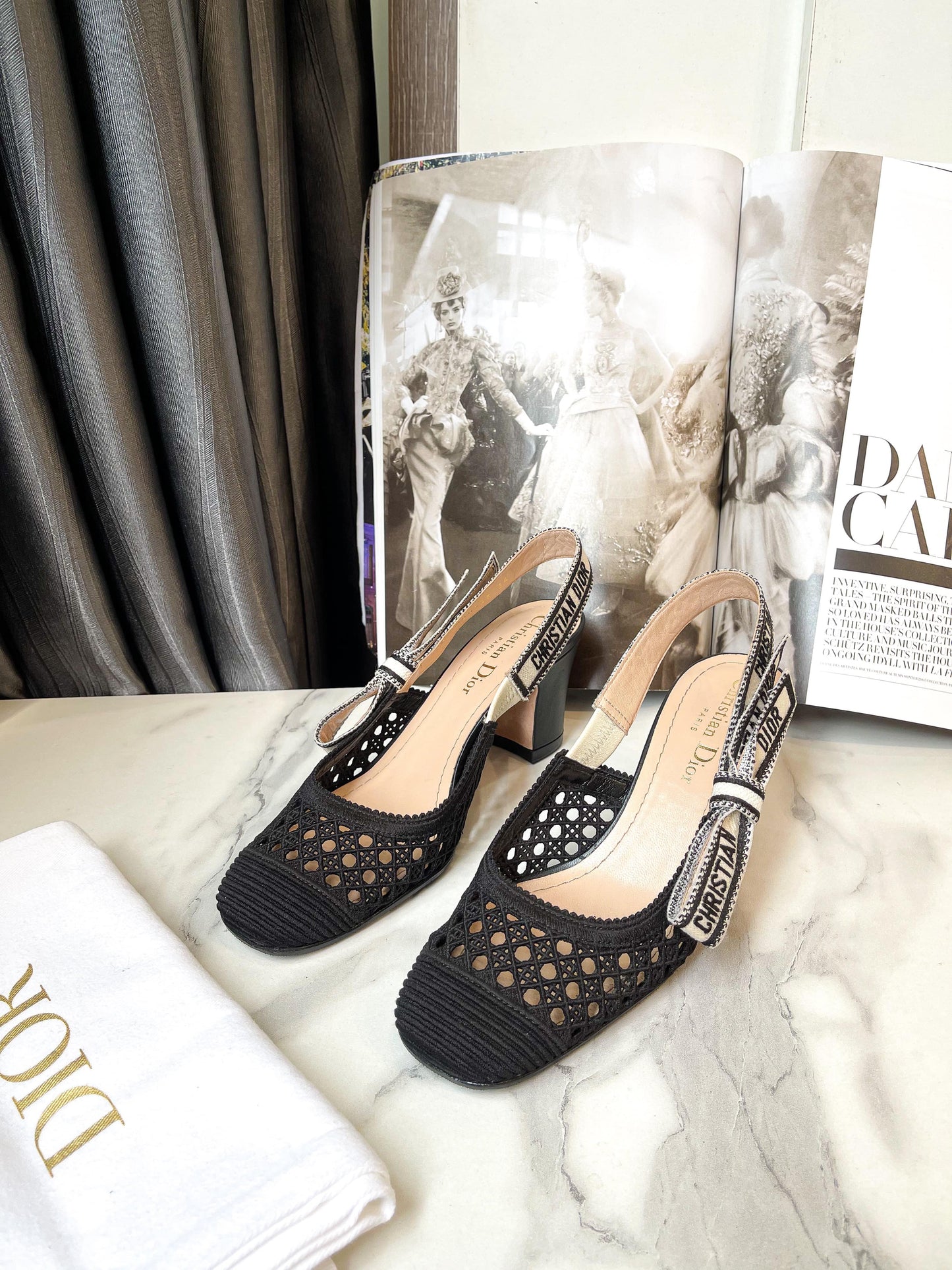 Slingback Dior Size 34 Fit 35-35.5