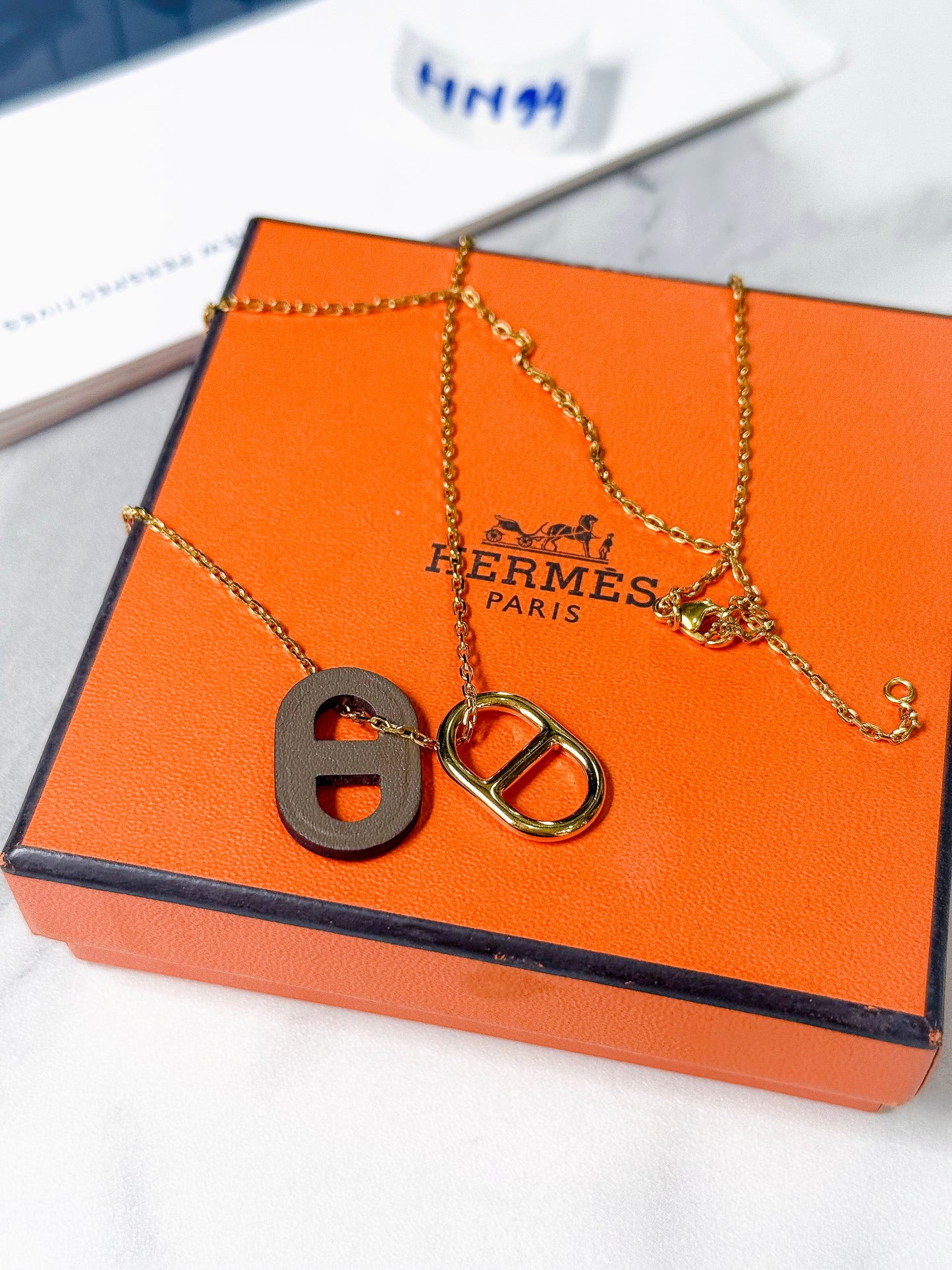 Vòng Cổ Hermes New Trưng Bày HN94